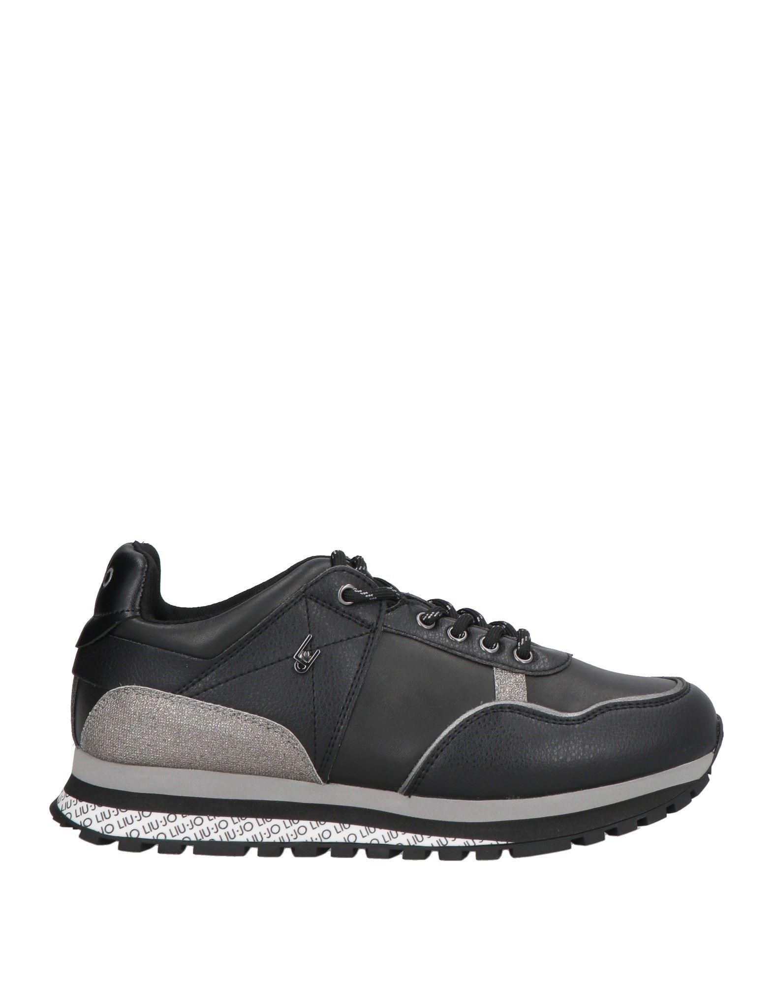 Liu Jo Sneakers Textile Fibers Leather in Black Lyst UK
