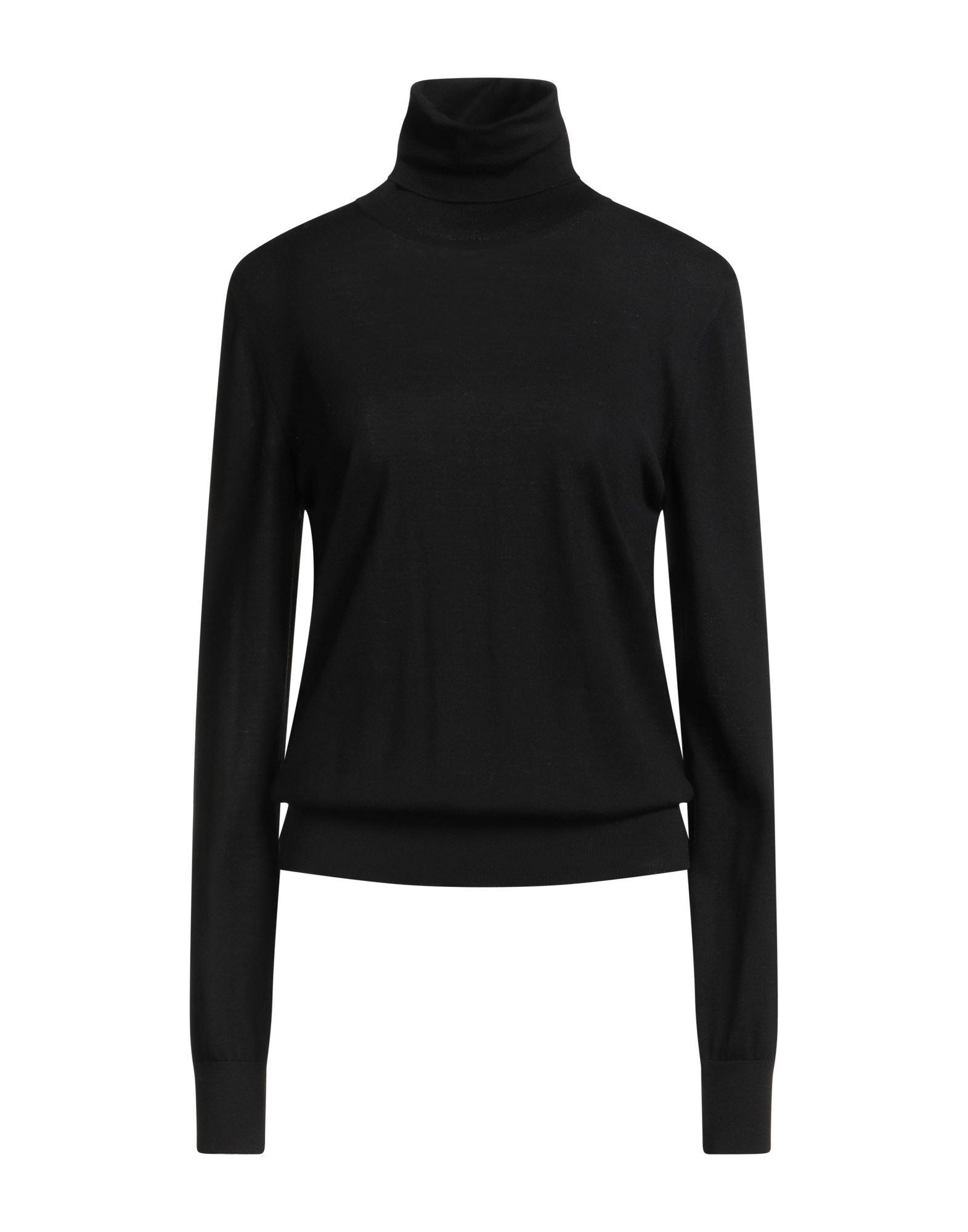 【送料&関税込】Dolce & Gabbana Wide Turtleneck Loose silk turtleneck with shirt cuffs in White for Men