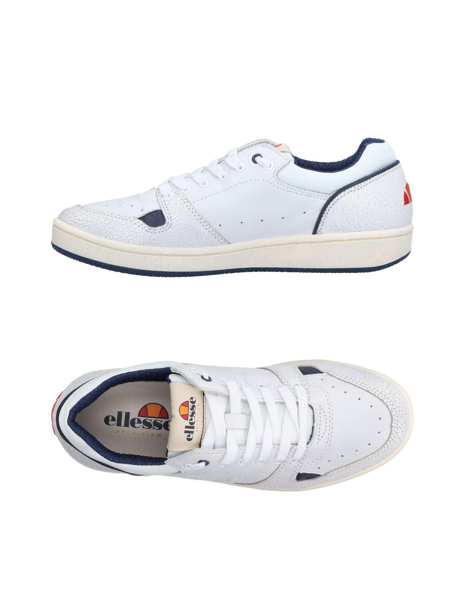 Ellesse Rubber Low-tops & Sneakers in White for Men - Lyst