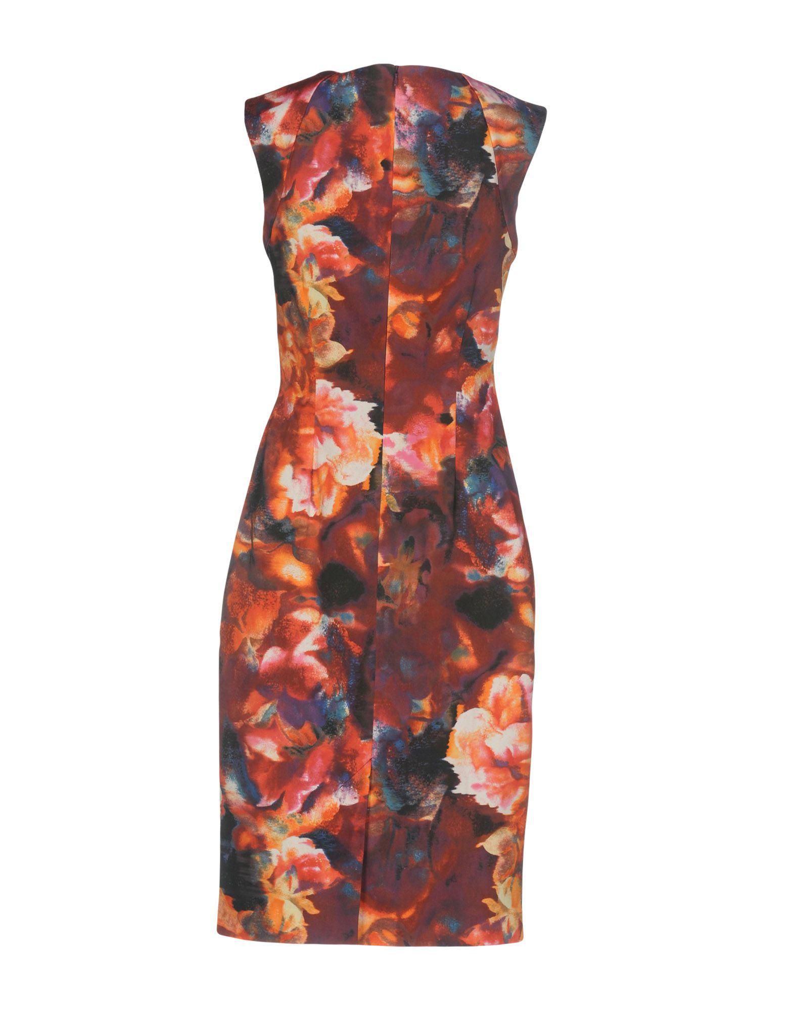 Karen Millen Floral-print Pencil Dress 