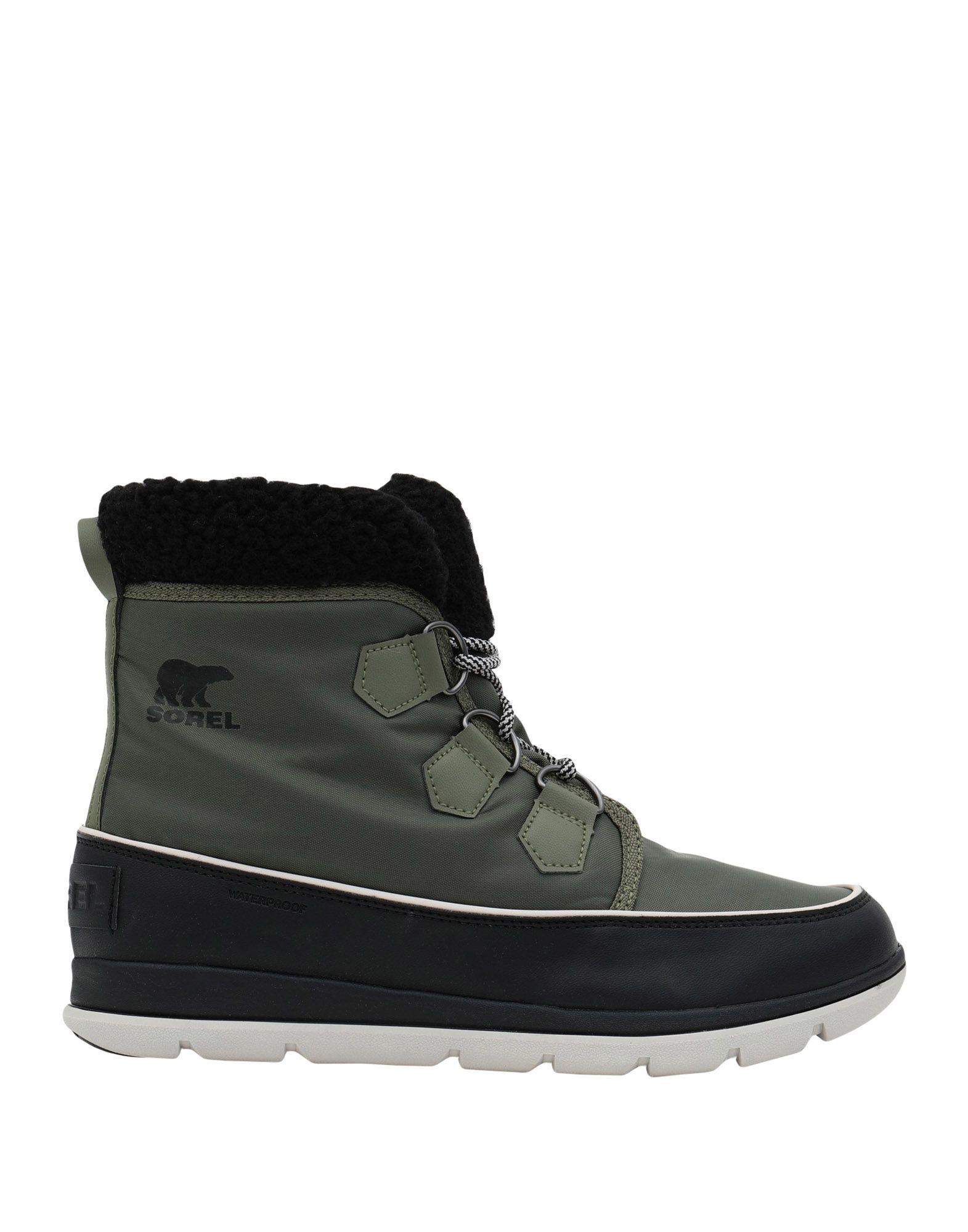 sorel women's green boots