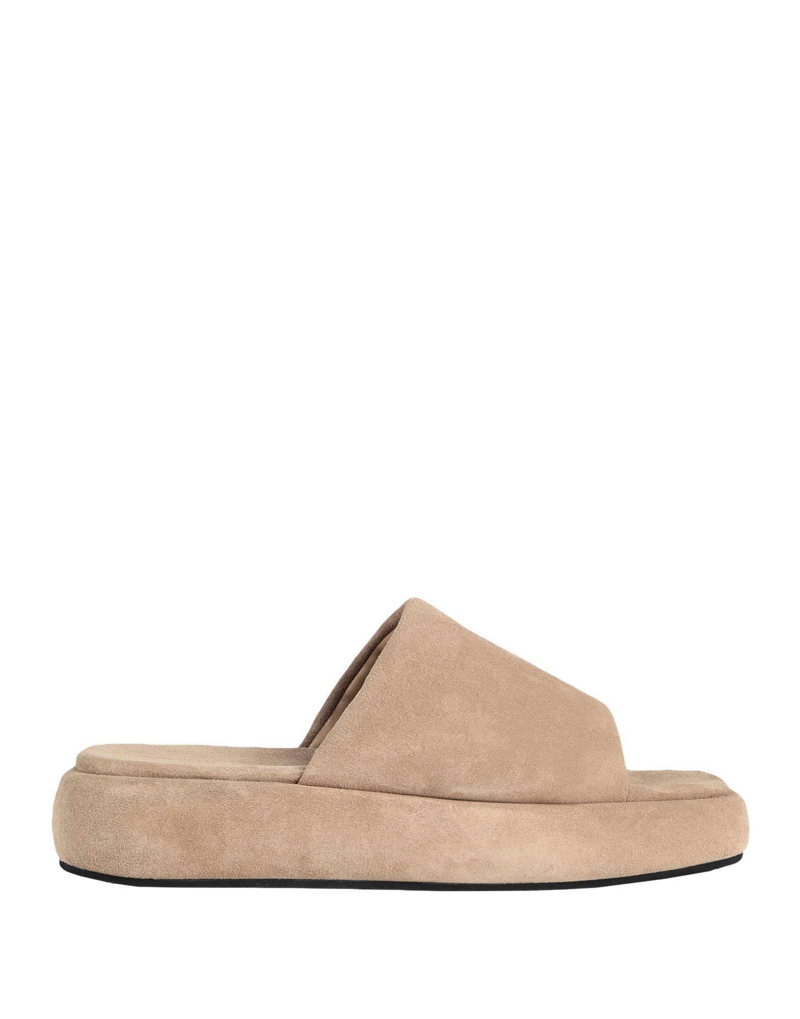 ARKET Leather Sandals in Beige (Natural) | Lyst