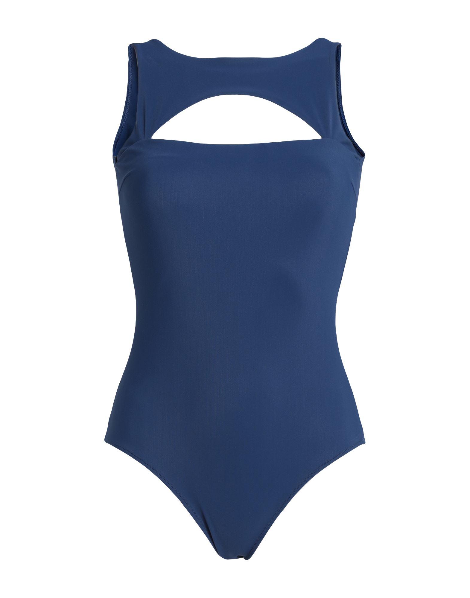 La Petite Robe Di Chiara Boni One-piece Swimsuit in Blue | Lyst