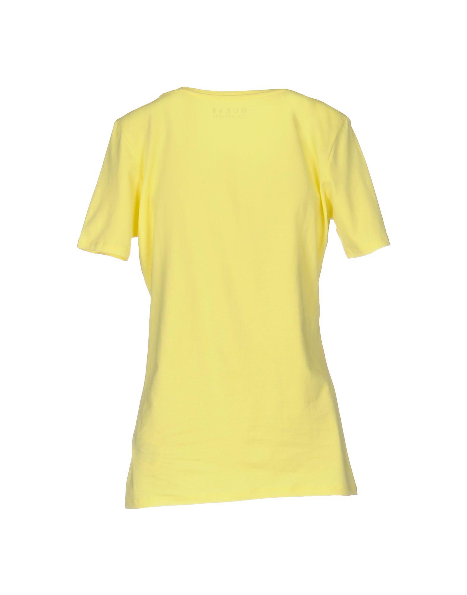 yellow guess top