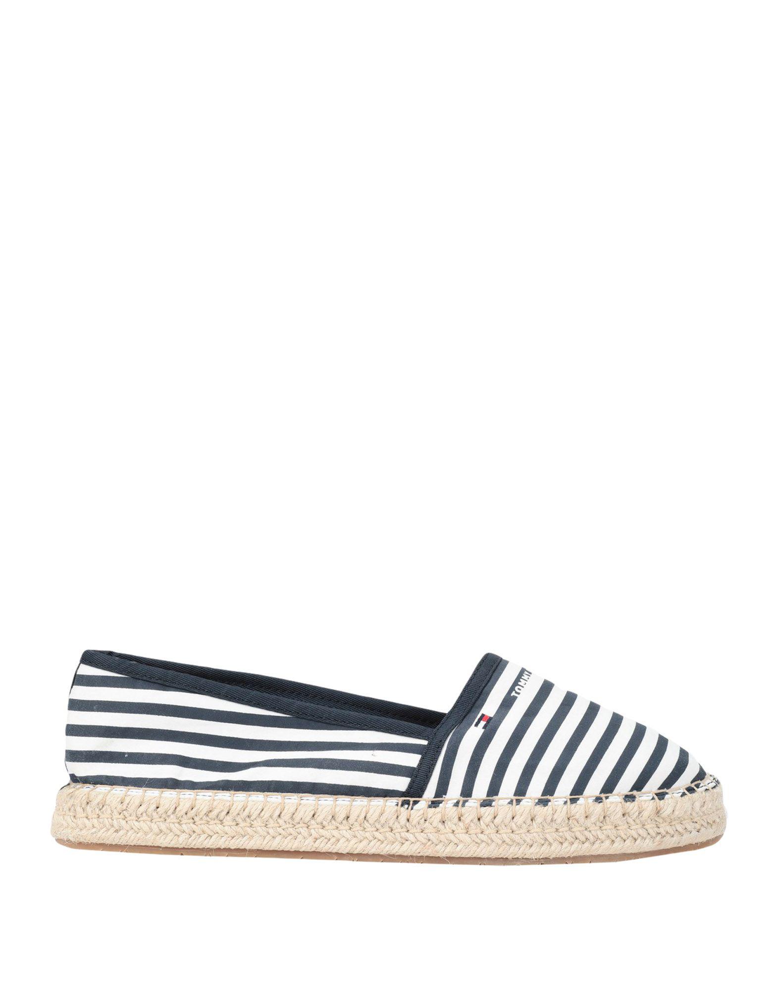 tommy hilfiger flat cotton espadrilles