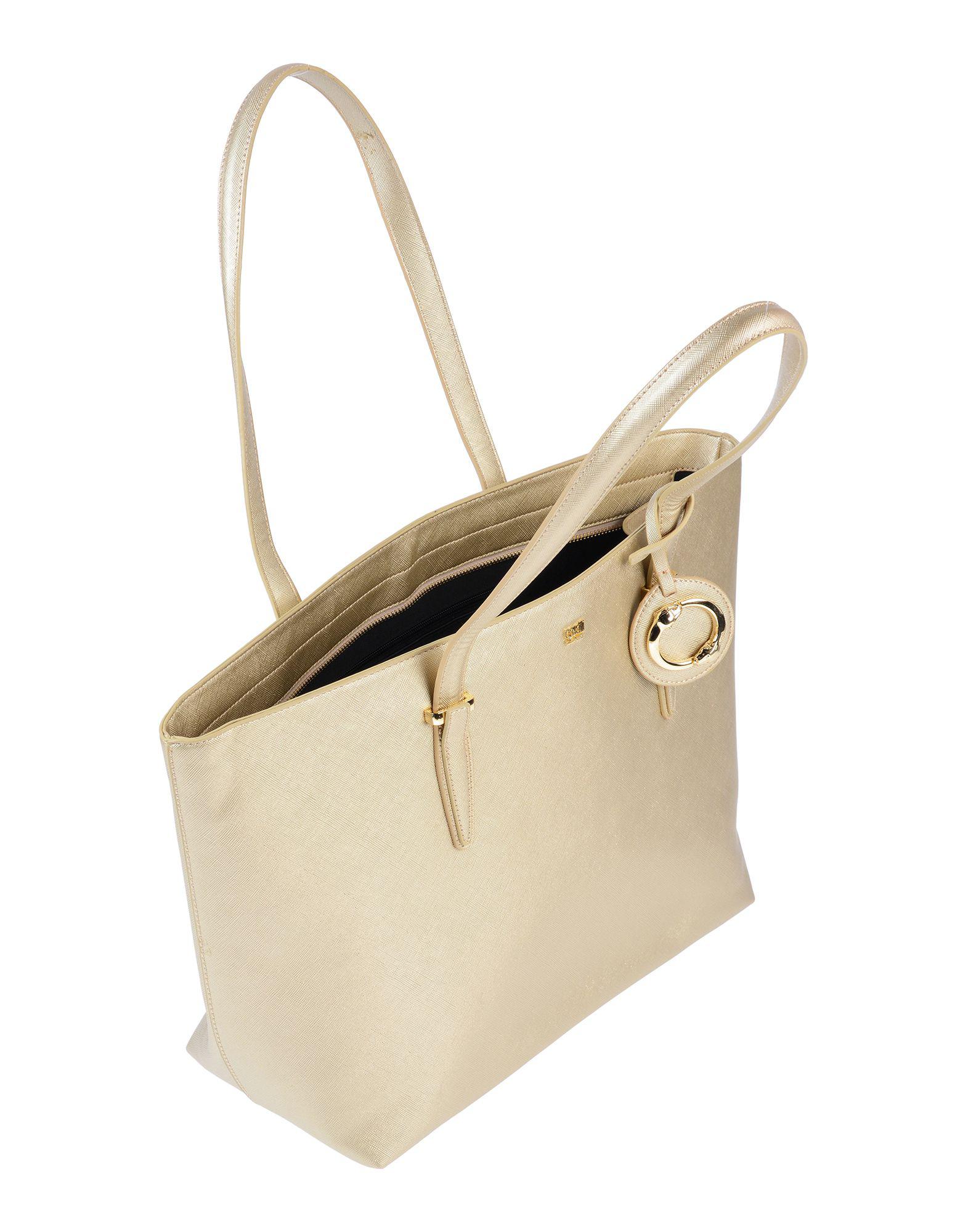 Class Roberto Cavalli Handbag in (Metallic) - Lyst