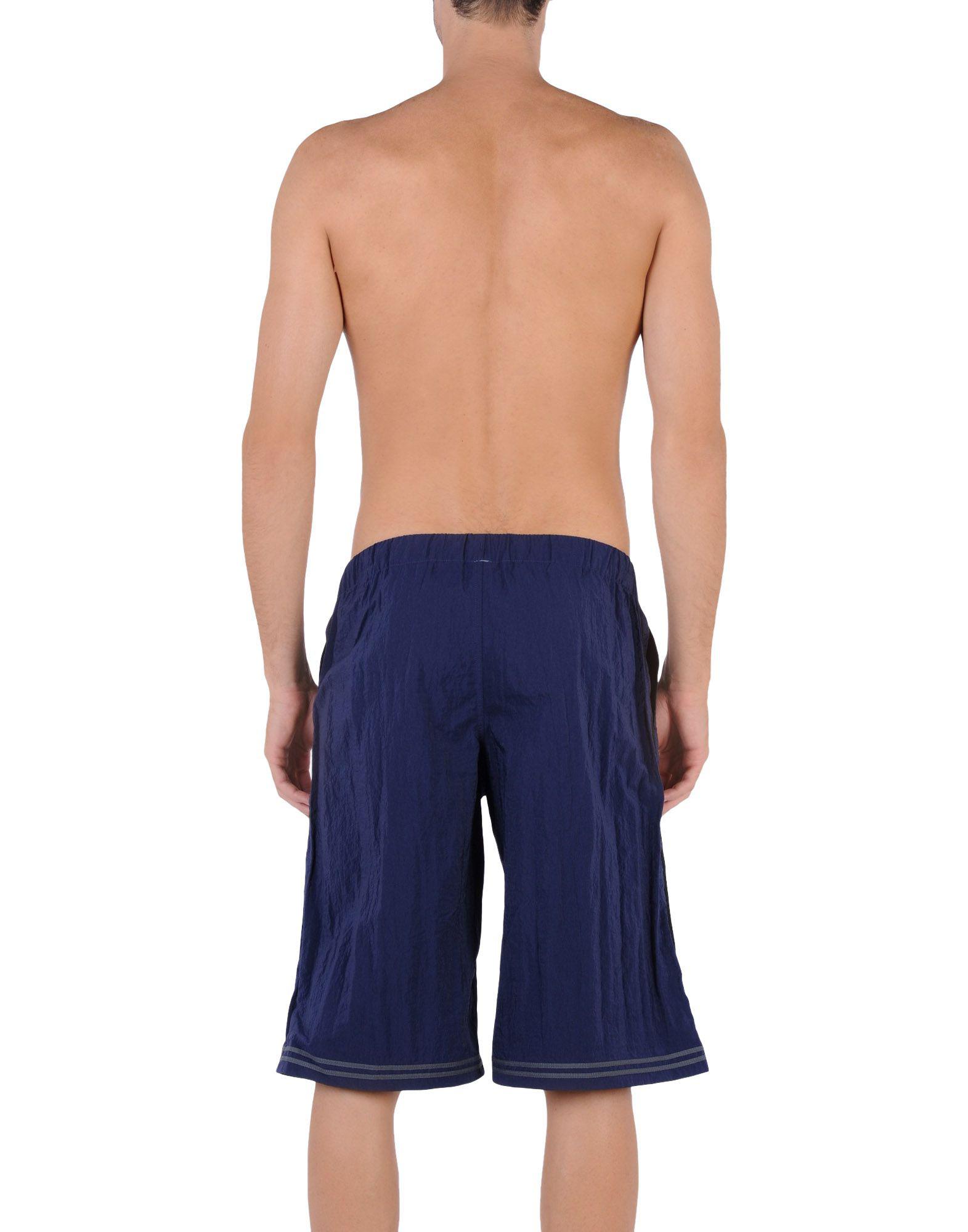 dark blue swim trunks
