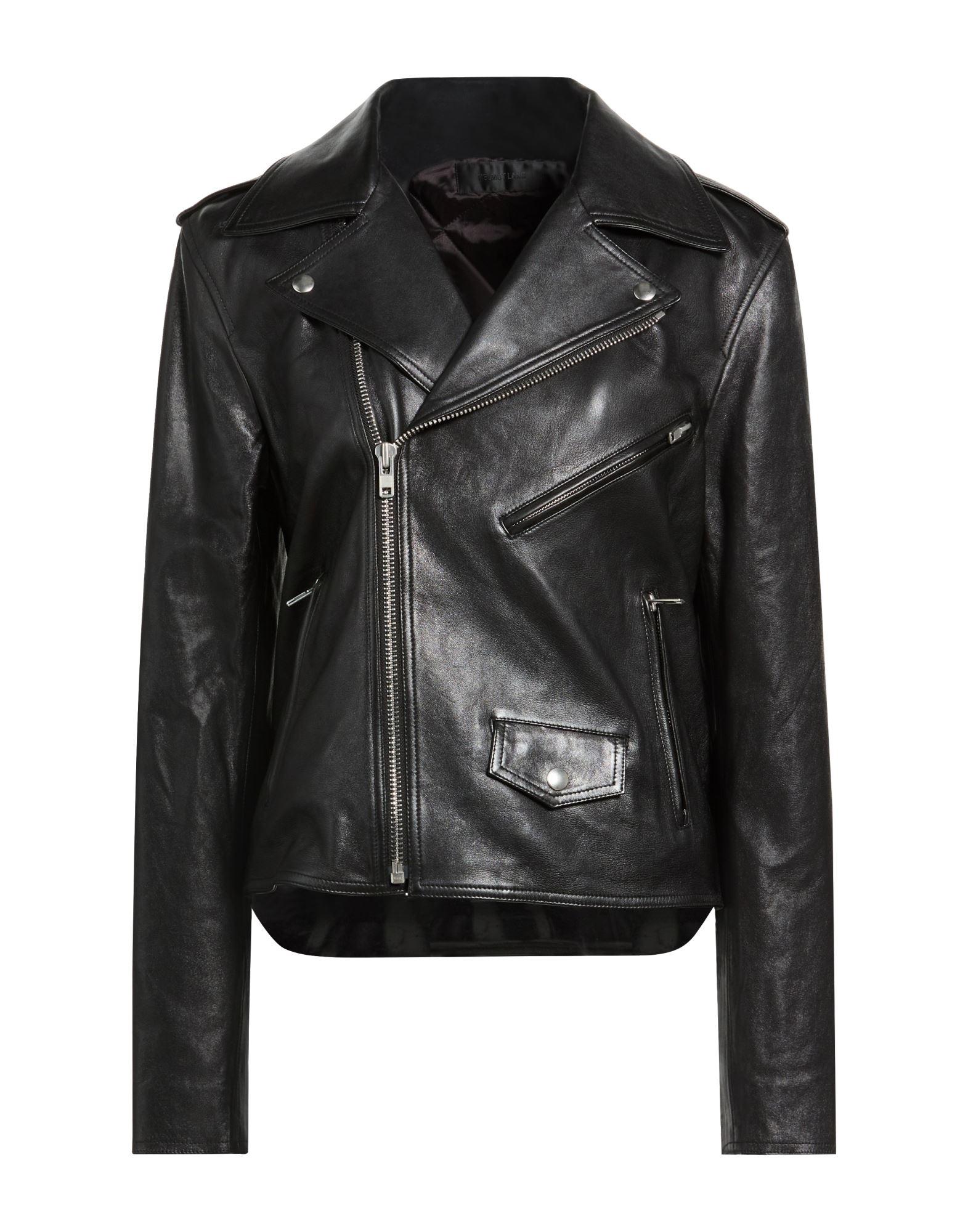 HELMUT LANG レディースライダースジャケット Helmut Lang Leather jackets for Women | Online Sale up to 76% off