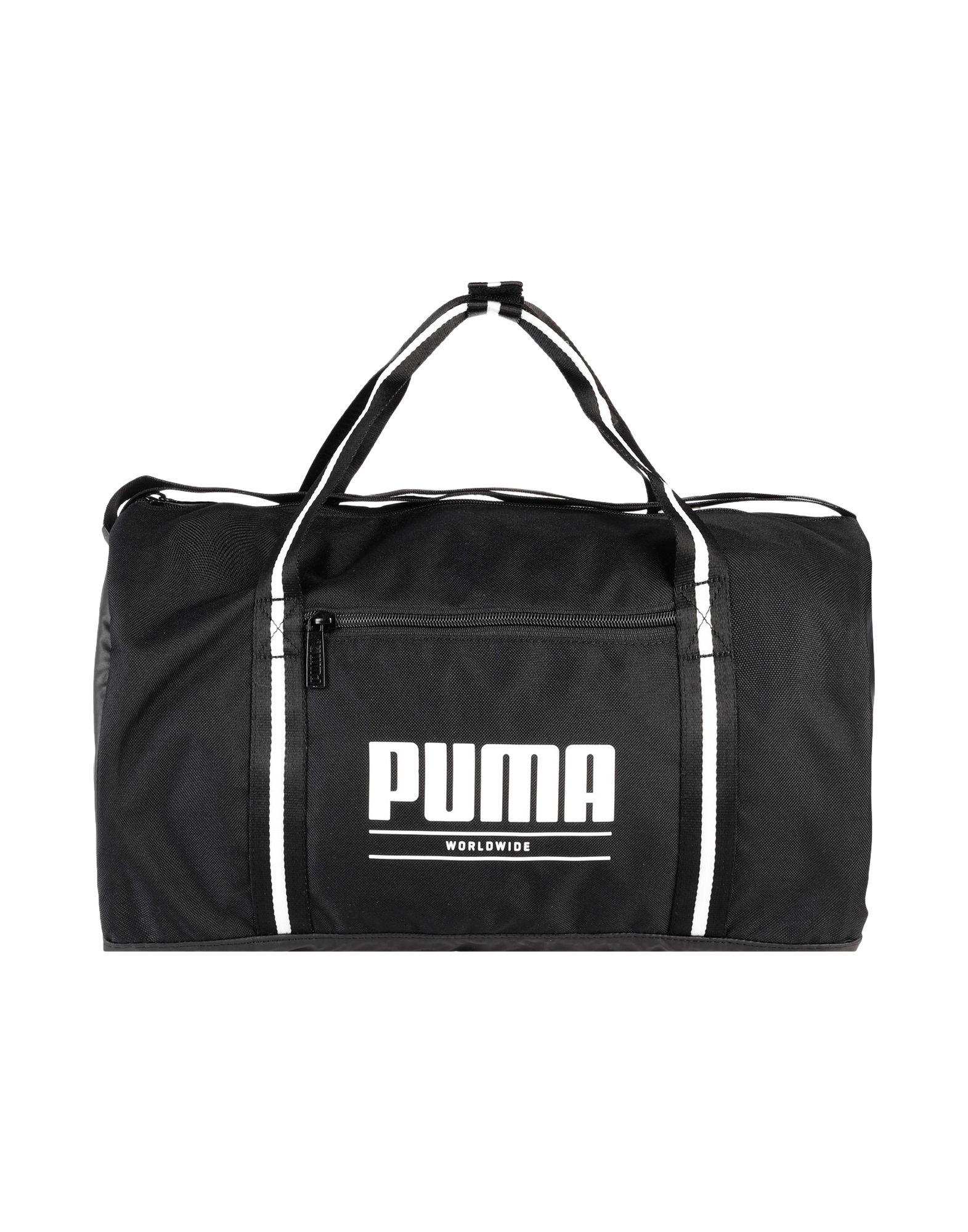 PUMA Travel Duffel Bags in Black Lyst