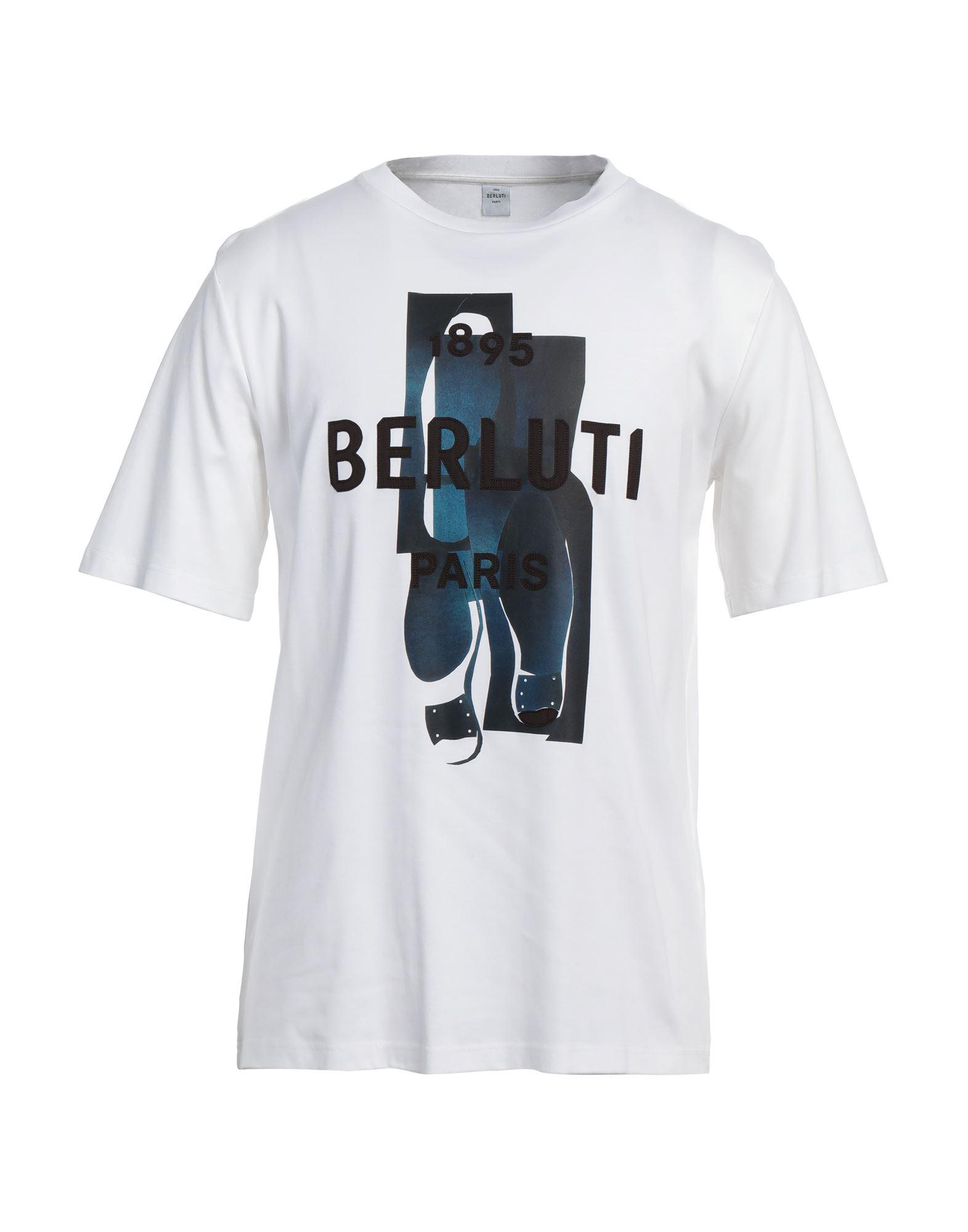 Berluti T-Shirt in White for Men | Lyst UK