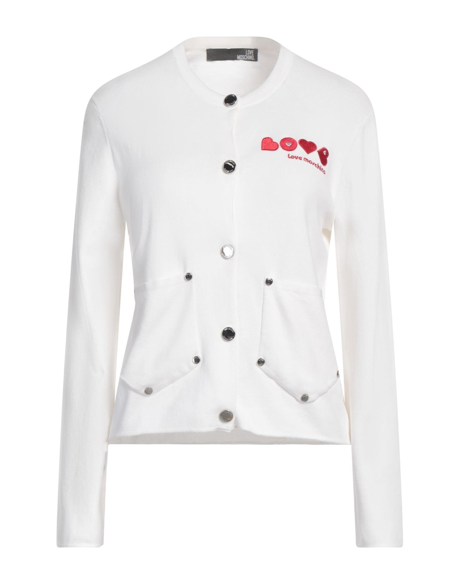 Love Moschino Cardigan in White Lyst Australia