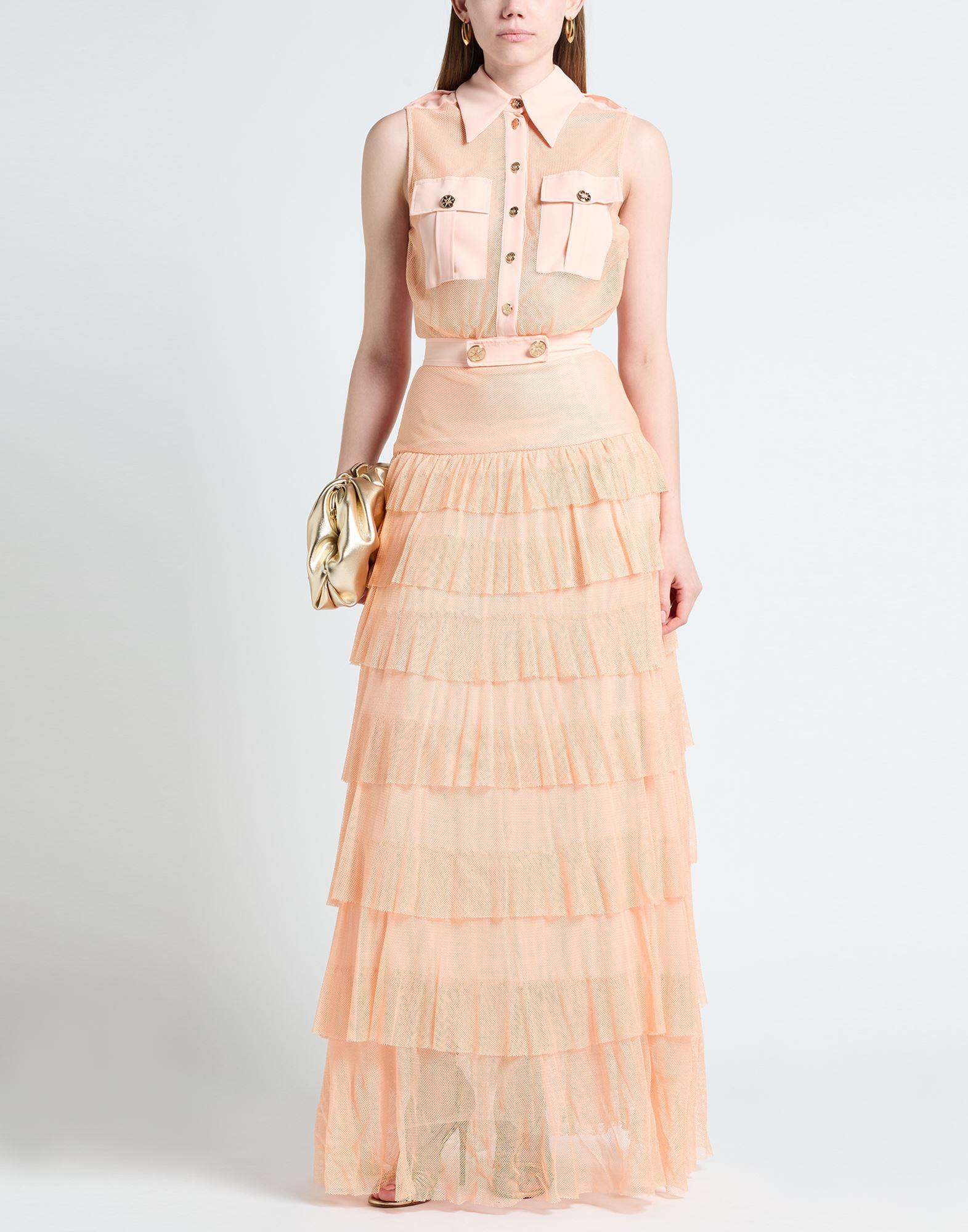 light pink linen maxi dress Island Breeze – A-Line Light Pink Backless Linen Maxi Dress for Summer –  Vogsion