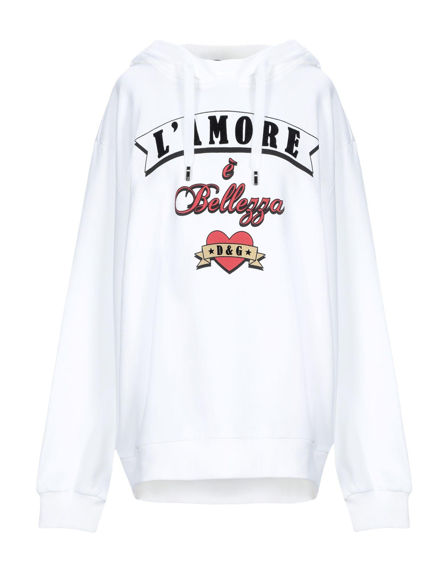 Dolce & Gabbana Sweatshirt in White - Lyst