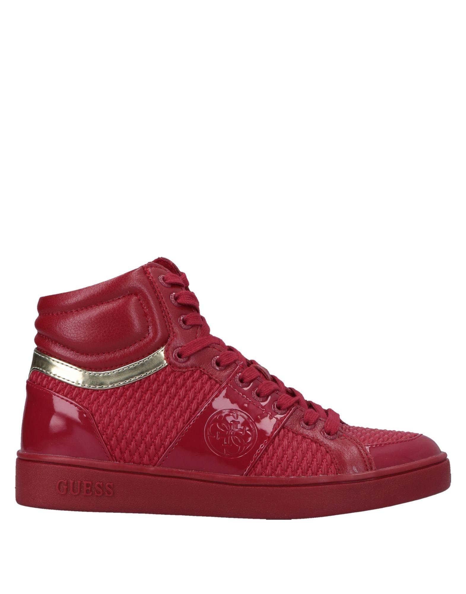 Guess High-tops \u0026 Sneakers in Red - Lyst