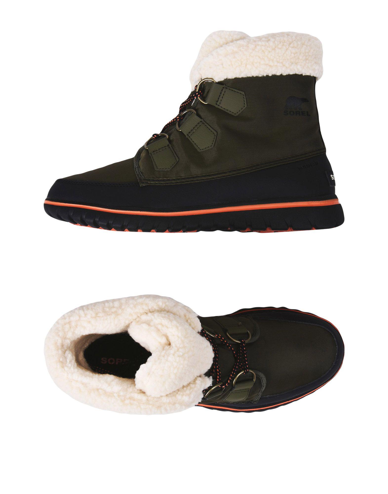 sorel women's green boots