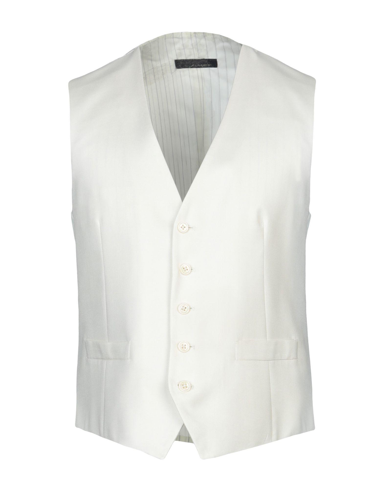 Lardini Waistcoat in Ivory (White) for Men - Lyst
