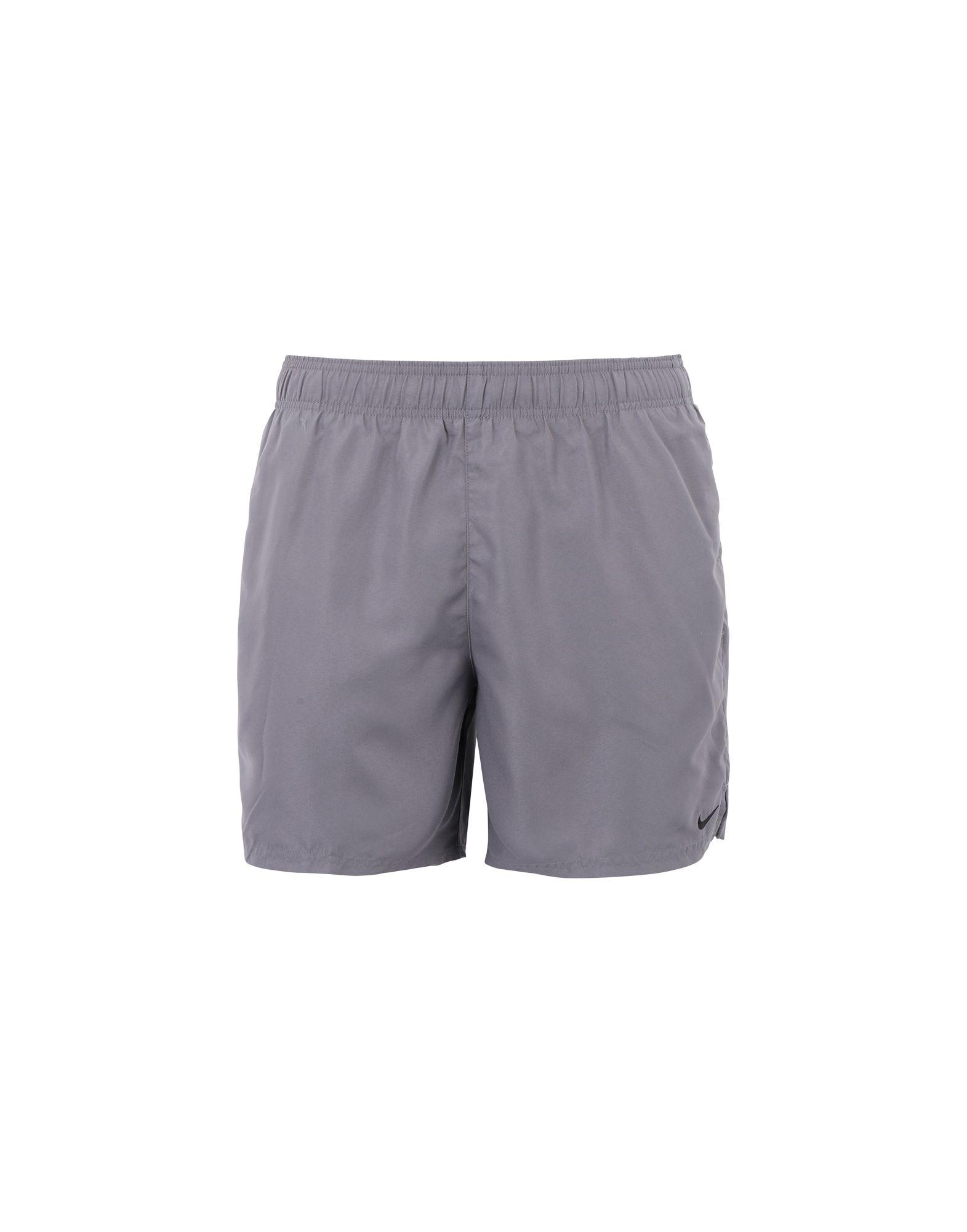 grey nike swim trunks