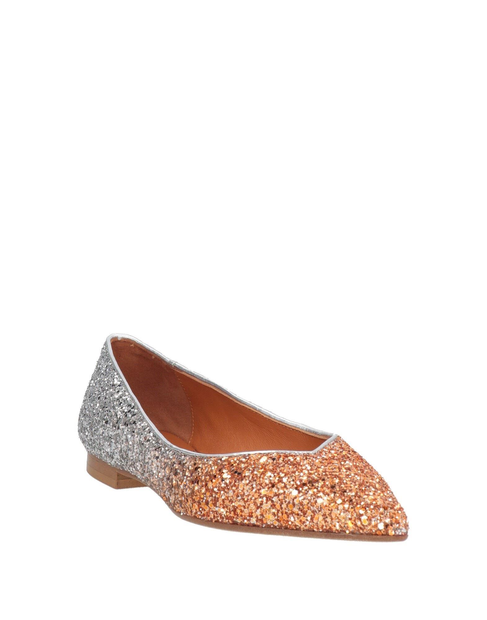 PROSPERINE® Ballet Flats in Orange Lyst