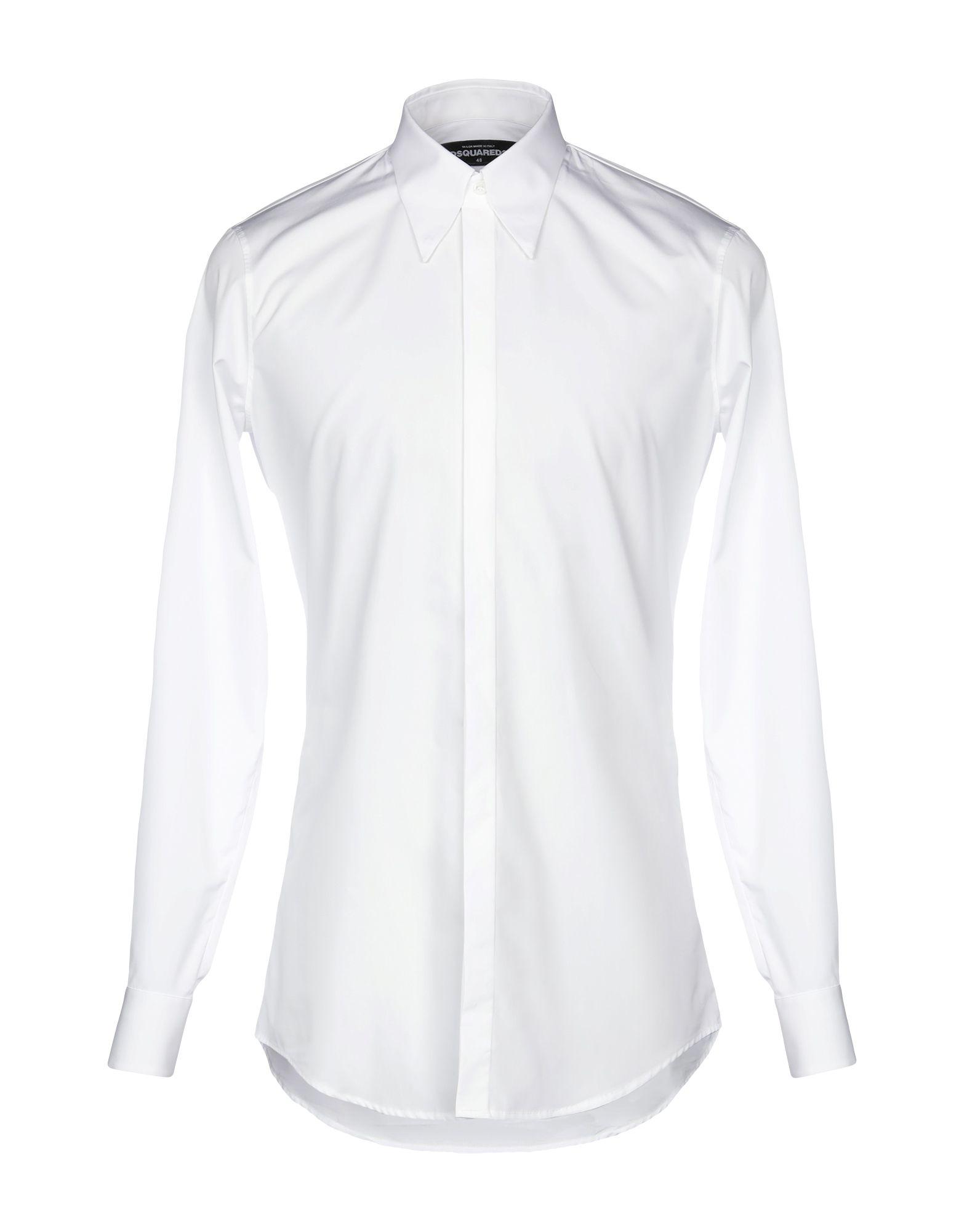 DSquared² Cotton Shirt in White for Men - Save 51% - Lyst