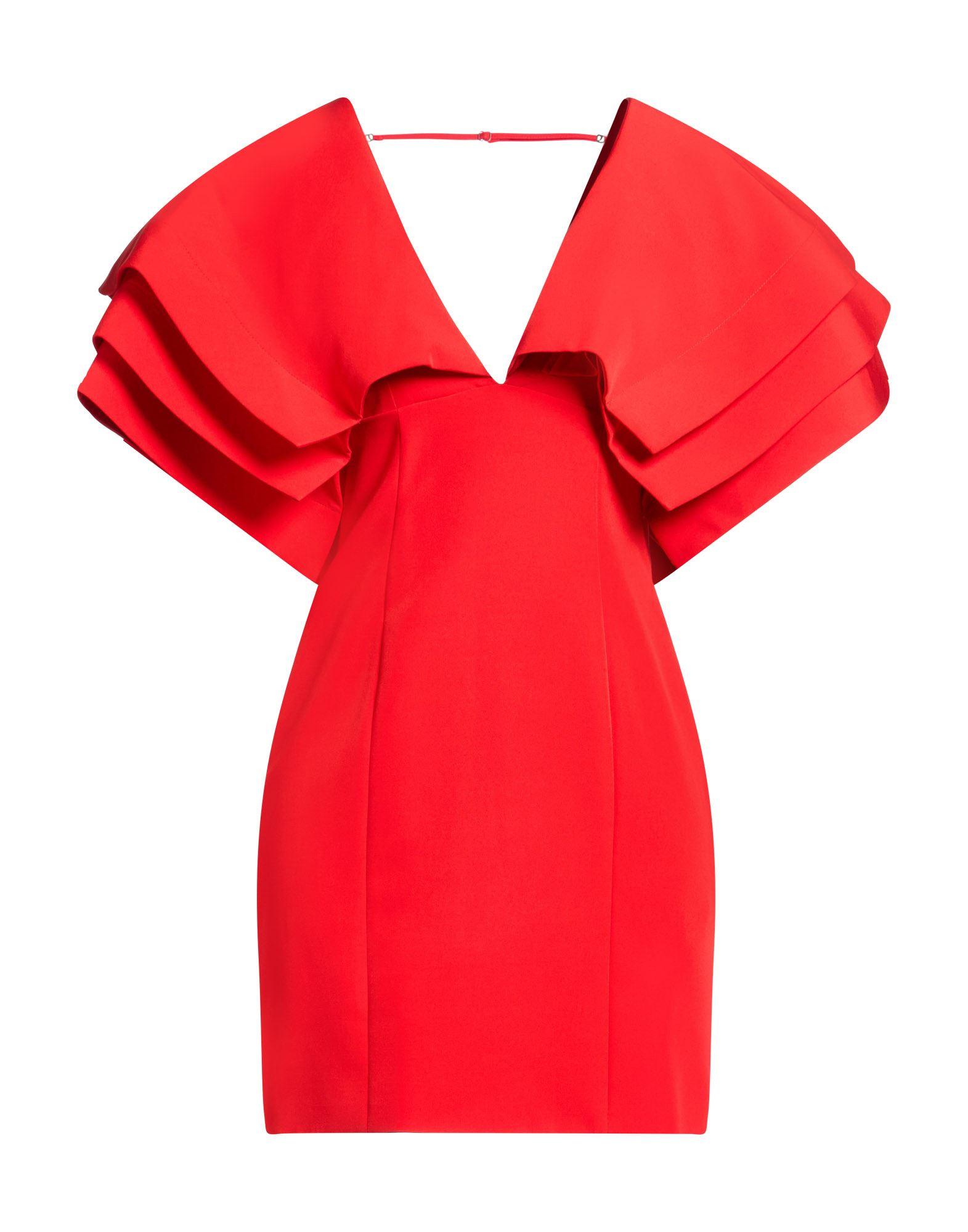 slim fit dress slacks Tadashi Shoji BSJ24459L - Long Metallic Jersey Sheath Dress main image 1