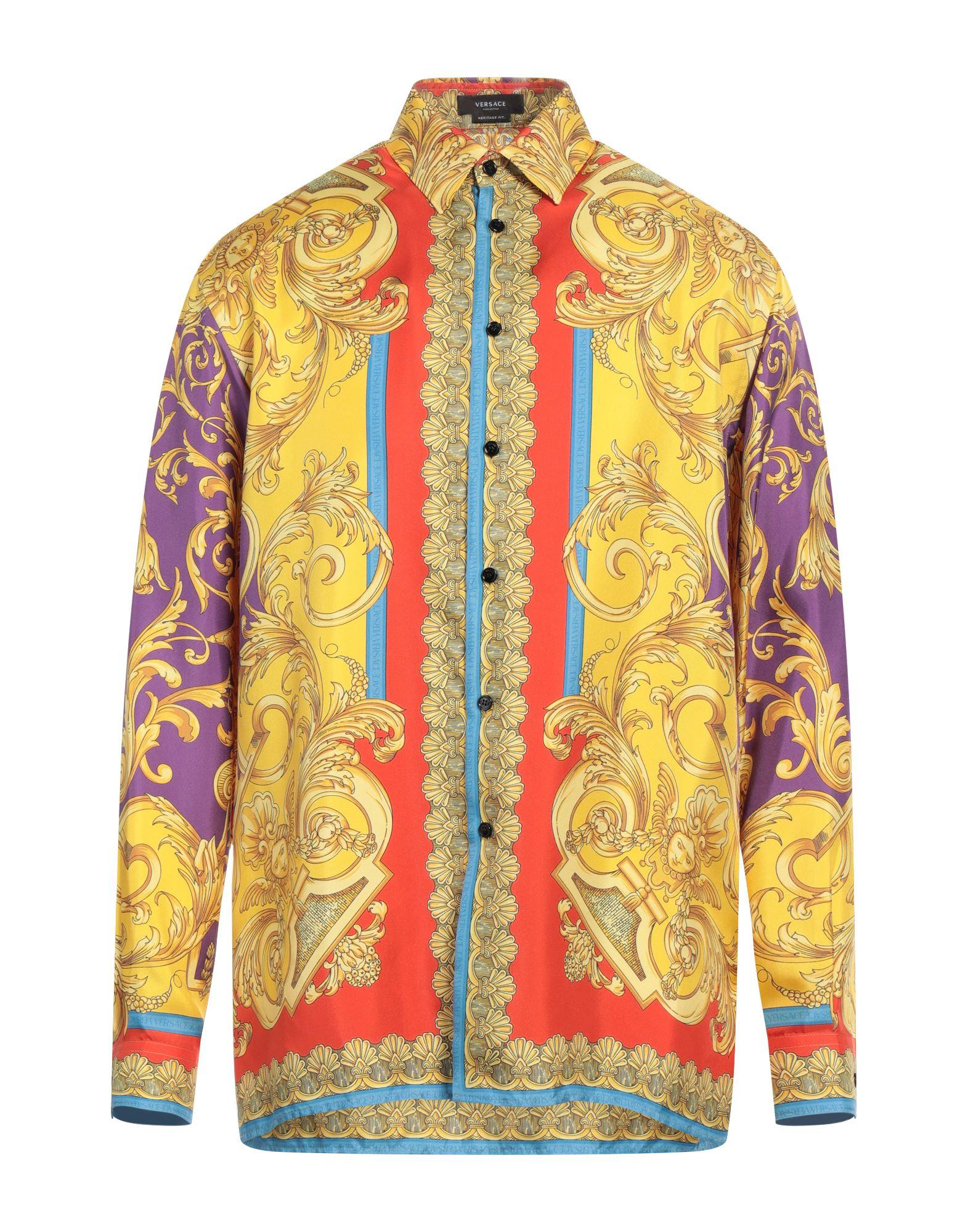 Camicia versace uomo barocco outlet