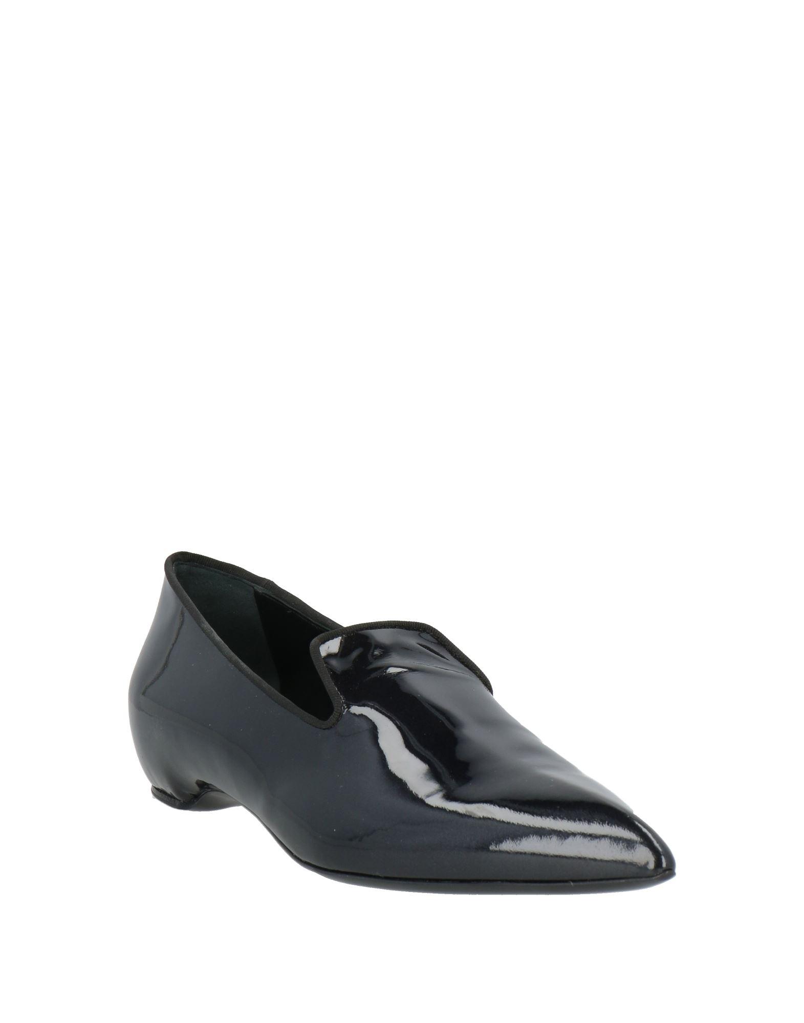 ローファー・オックスフォード CASADEI 1D274Y0101C26059000 Loafers Mocassino Nero Con Amazon.com | Casadei Men's Black Soft Leather Comfort Penny