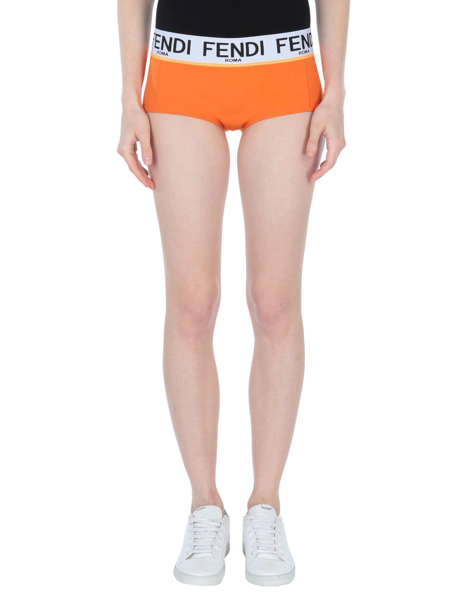 Fendi Shorts in Orange Lyst