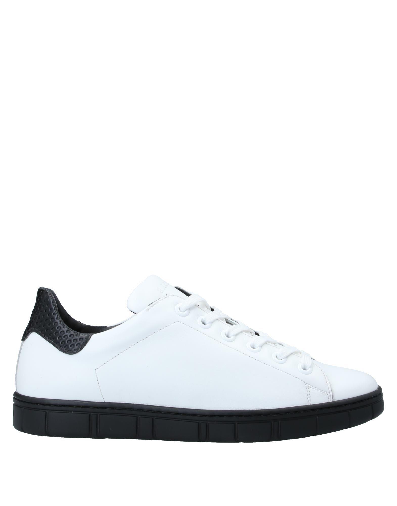 A.Testoni Leather Low-tops & Sneakers in White for Men - Lyst