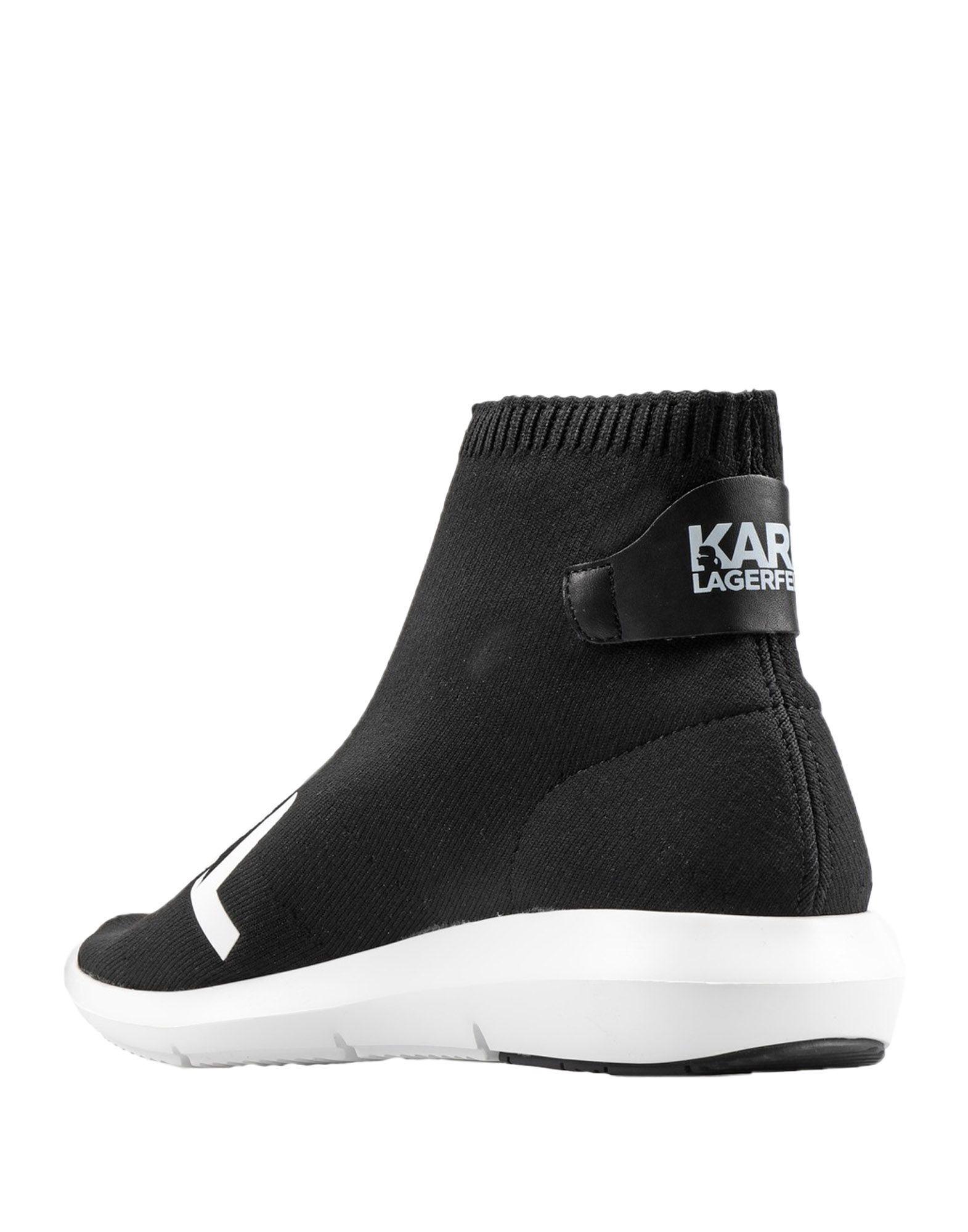 Karl Lagerfeld Hightops & Sneakers in Black Lyst