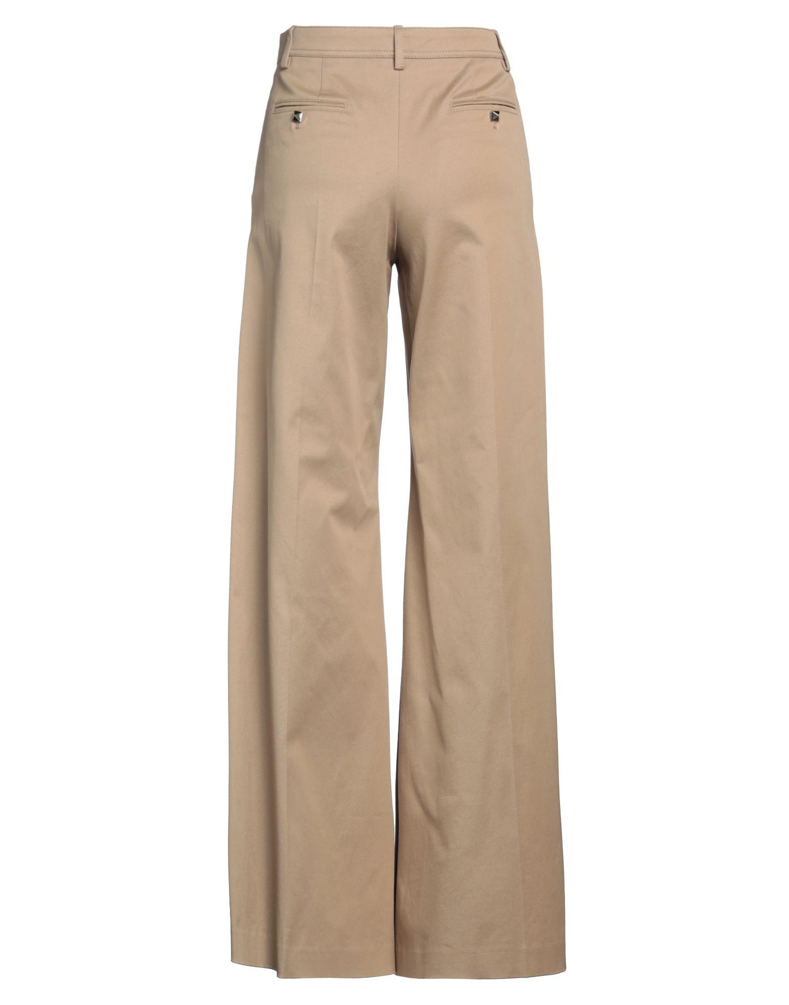 パンツ VALENTINO 'Dry Tailoring Wool' valentino pants Beige Valentino Cream Gabardine Pant | italist