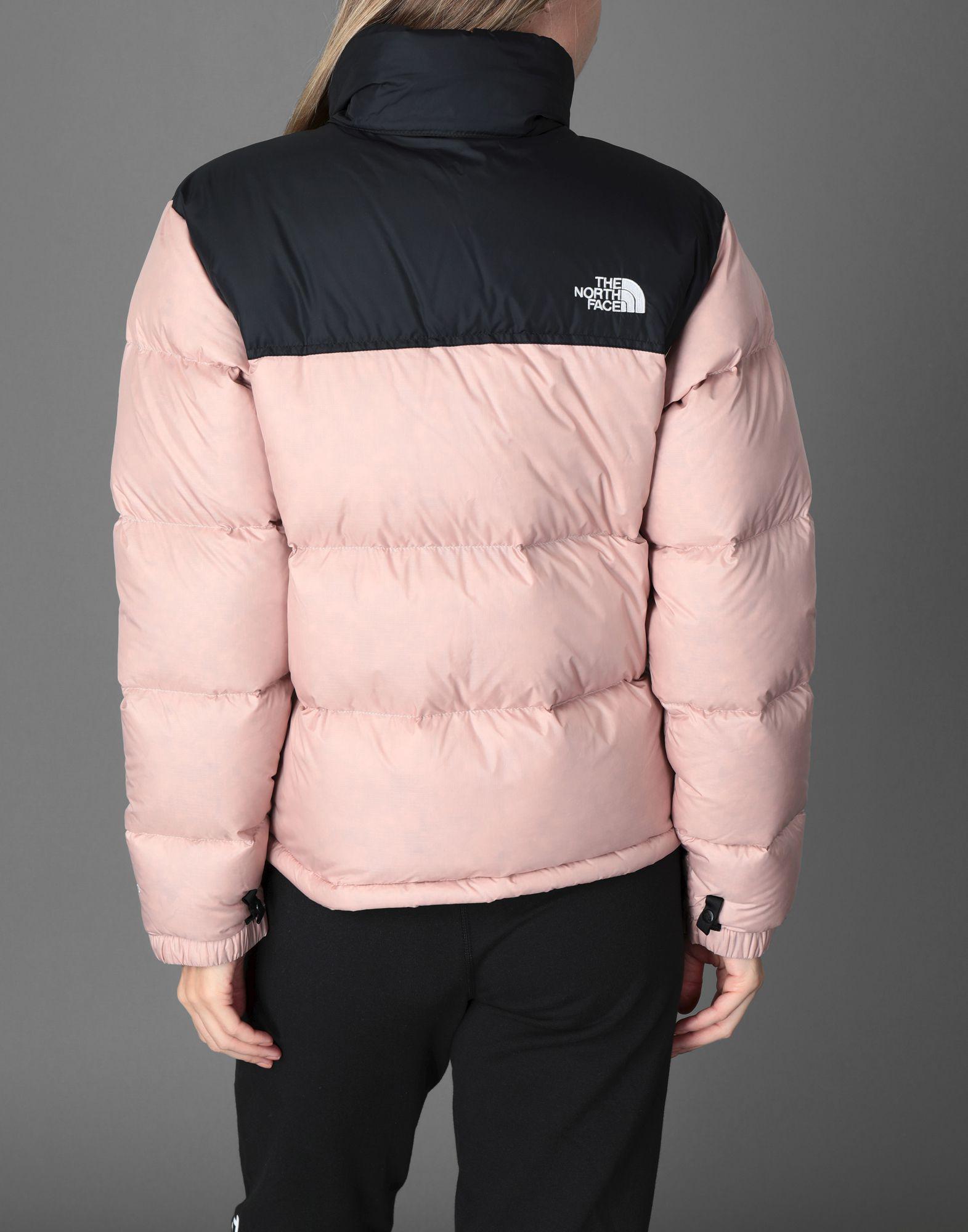The North Face Down Jacket In Pale Pink Pink Lyst