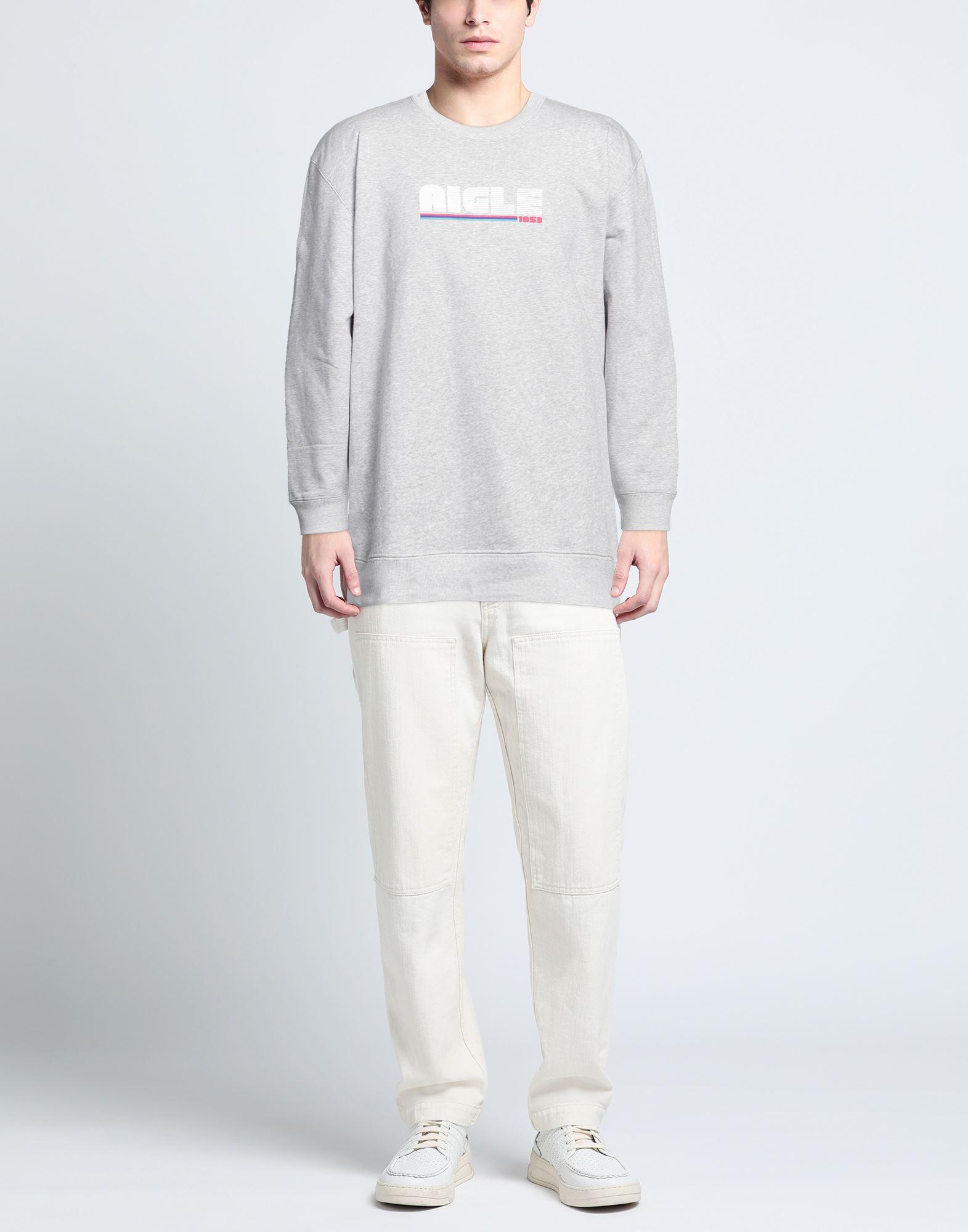 Aigle Sweatshirt in Gray for Men | Lyst