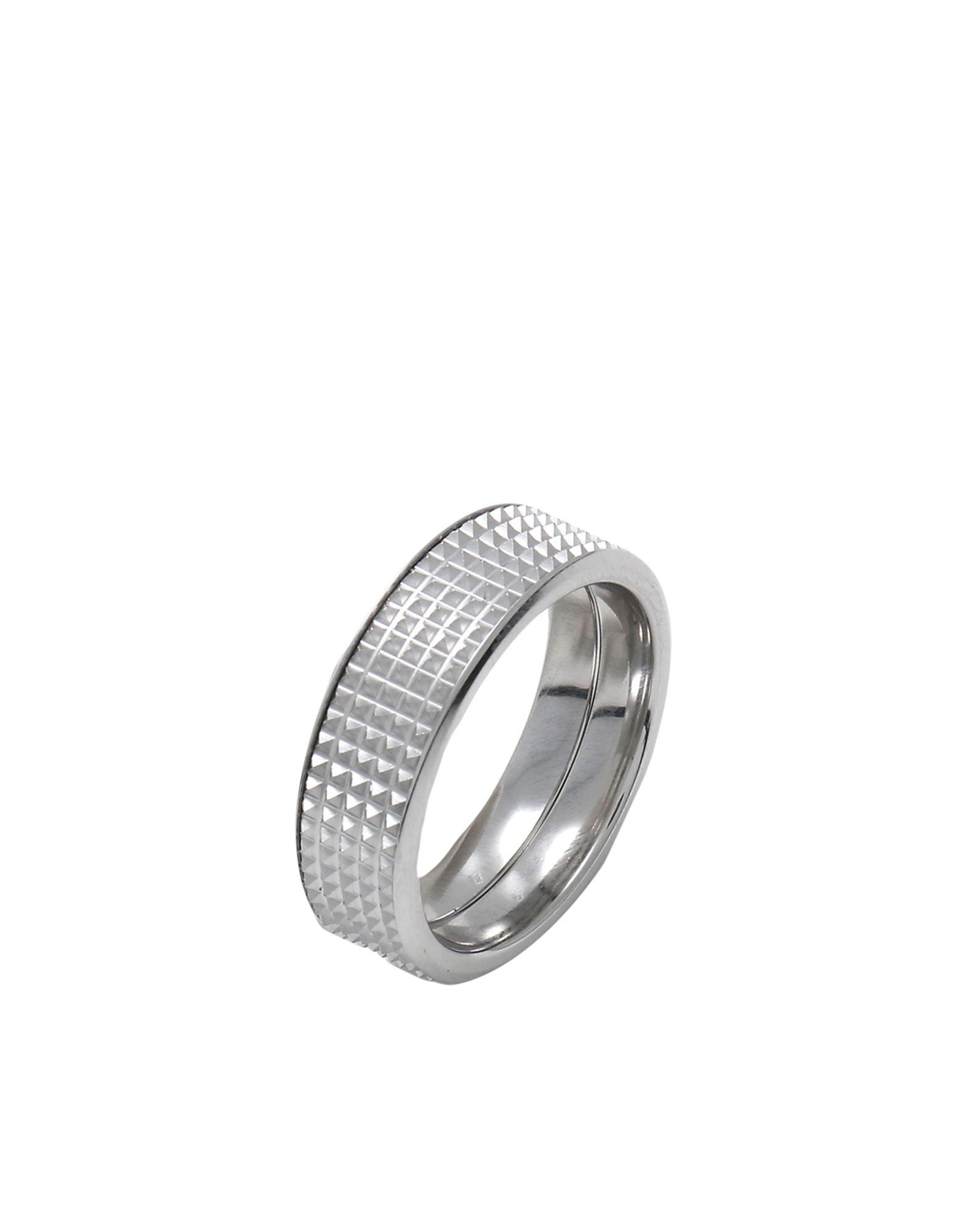 Honger Pittig fantoom Emporio Armani Ring in White for Men | Lyst