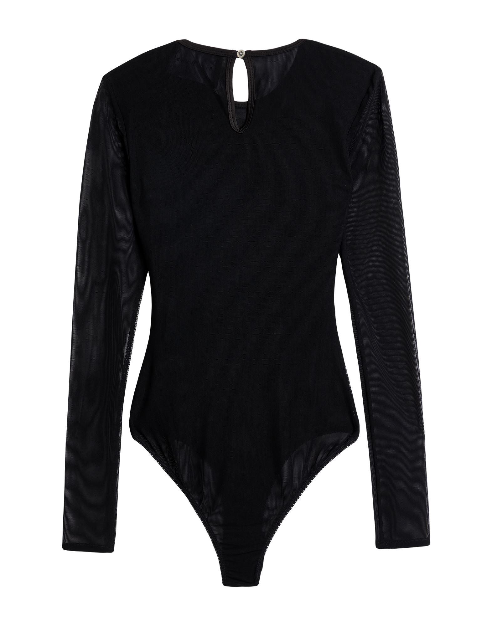 JOHN RICHMOND 売れ筋商品|||ジョン リッチモンド Tシャツ トップス レディース Bodysuits Black JOHN RICHMOND(ジョンリッチモンド) - 海外通販のBUYMA