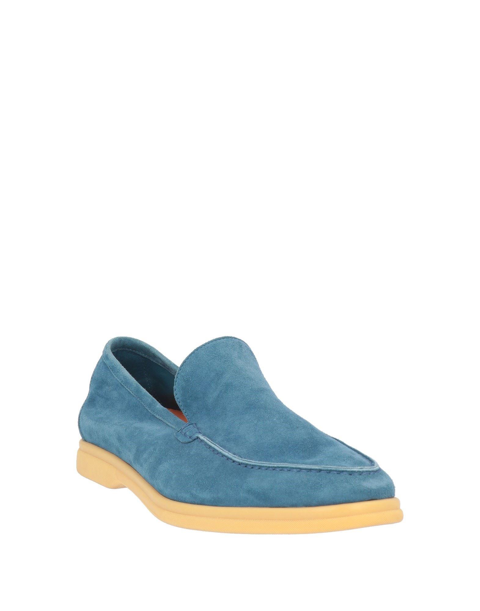Andrea Ventura Firenze Mens Sailor Shoes Size 41 Blue Leather Loafers Designer Andrea Casual Shoes for Men for sale | eBay main image 2