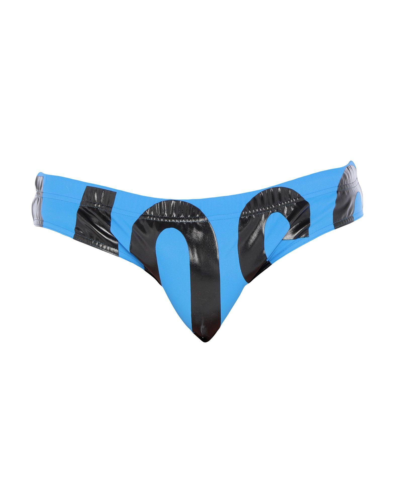 Moschino Synthetic Swim Brief in Azure (Blue) for Men Lyst