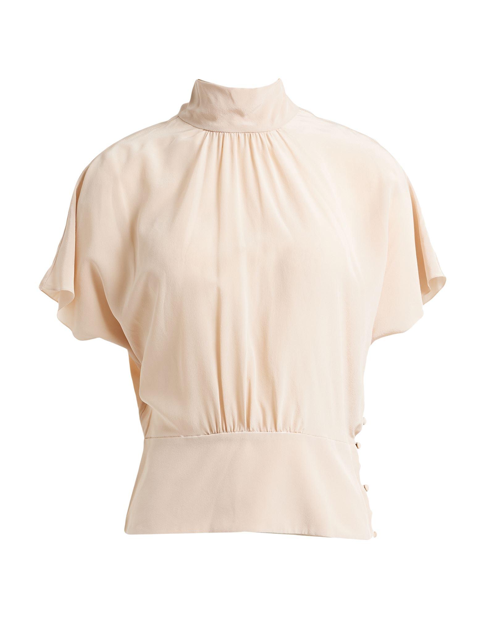 Tシャツ・カットソー RED VALENTINO TAFFETA TOP WITH PUFF SLEEVES RED Valentino Short-sleeve tops for Women | Online Sale up