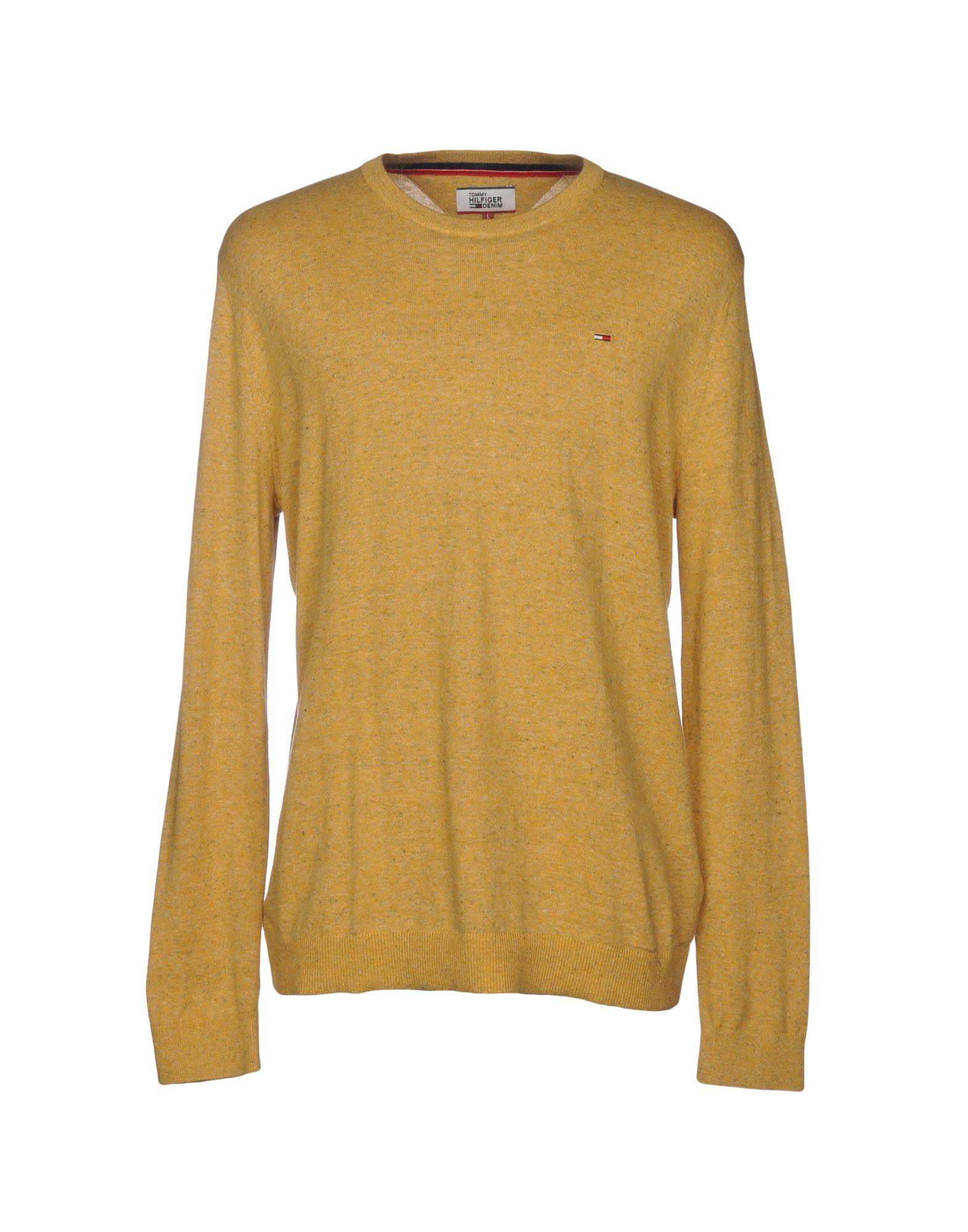 Tommy Hilfiger Sweater in Yellow for Men - Lyst