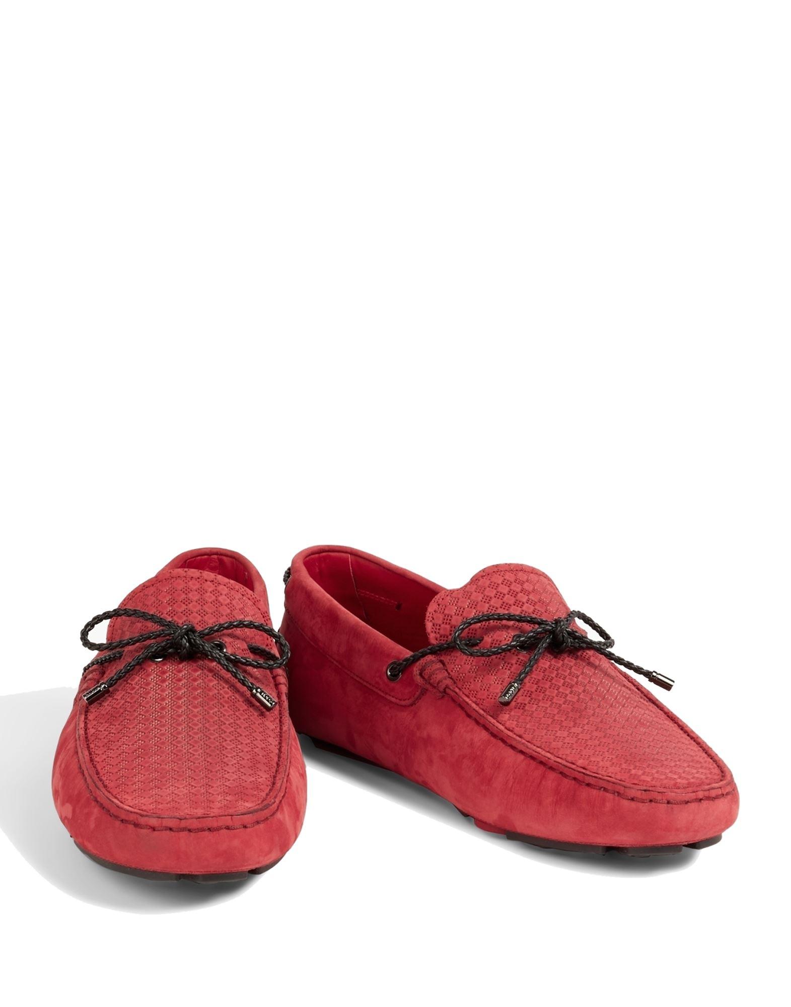 TOD\'S FOR FERRARI Suede Brick Red Driving Loafers Size: 9 US FERRARI RED - Loafers Usa - Buy loafers online - Shop  main image 3