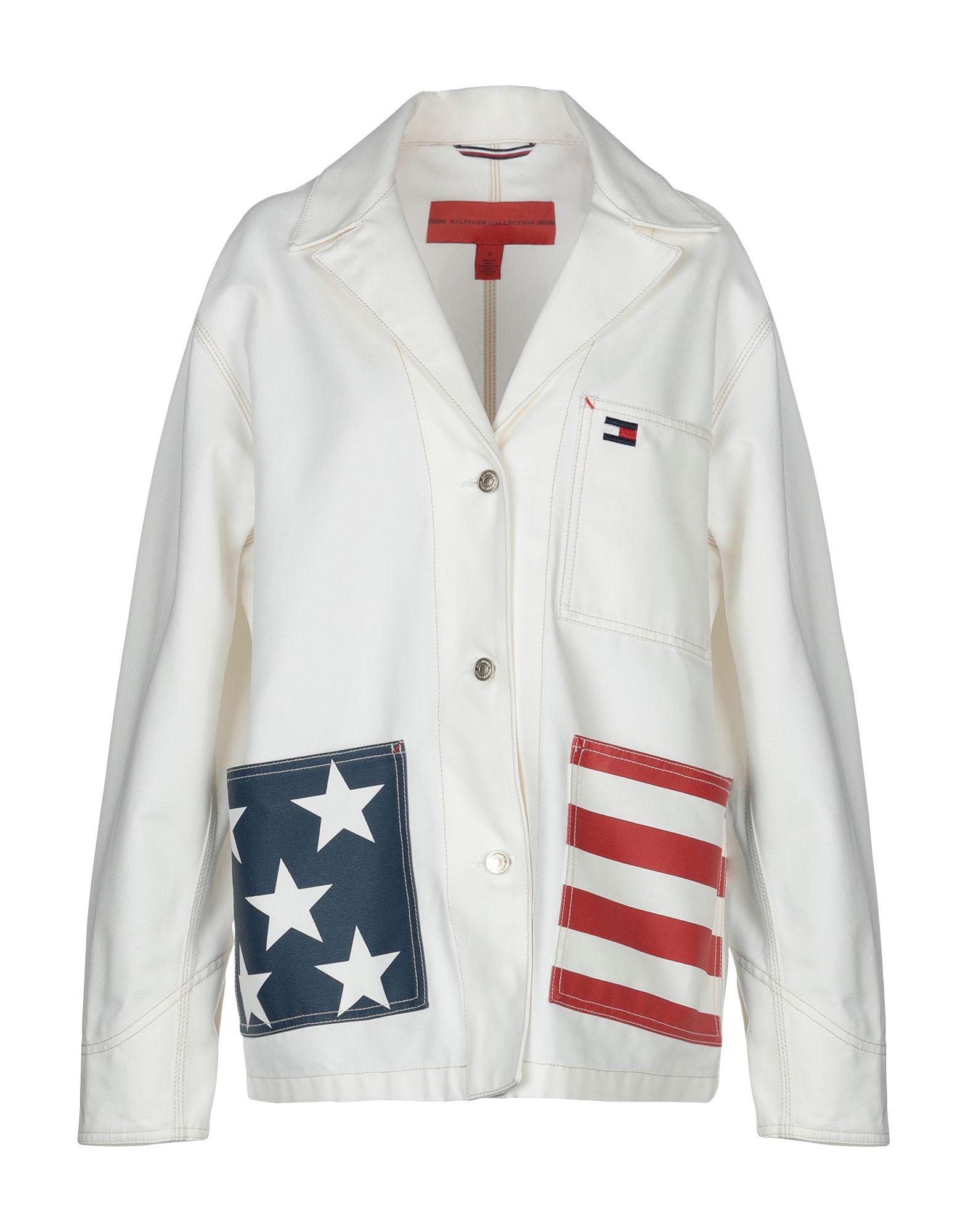 Tommy Hilfiger Canvas Jacket in White Lyst