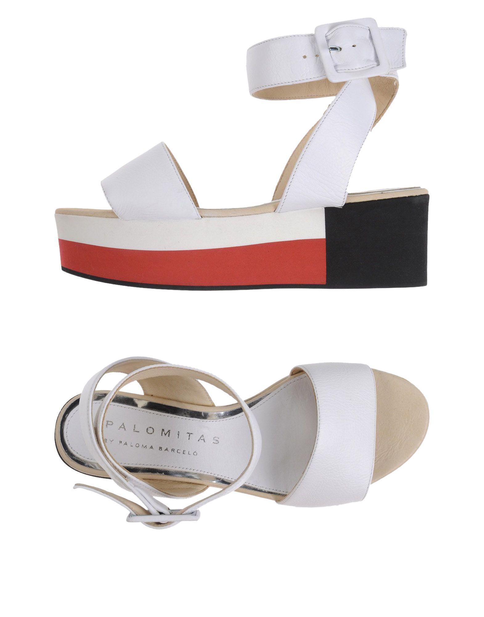 Palomitas By Paloma Barcelo' Leather Sandals in White Lyst