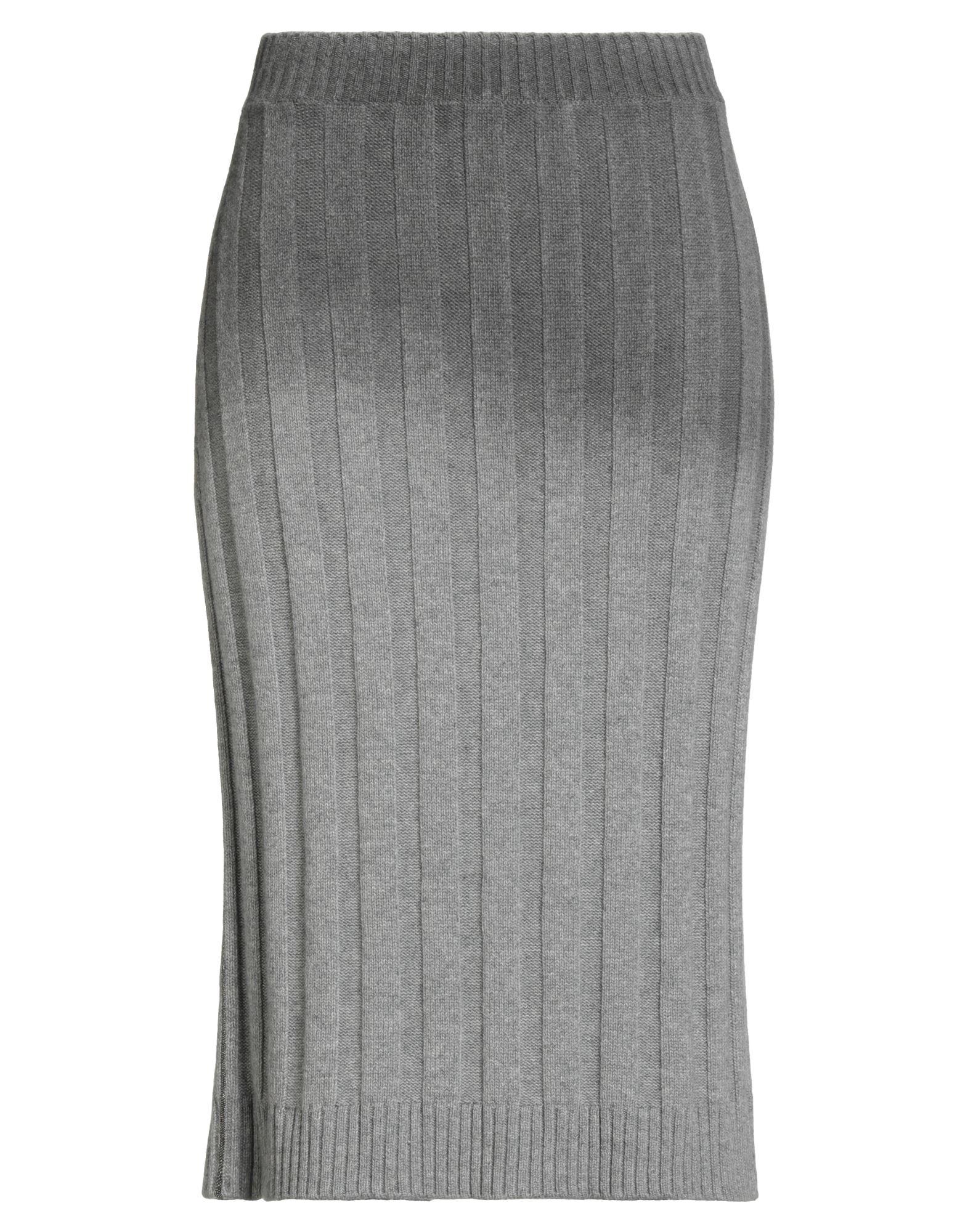スカート Fabiana Filippi Knee-Length Ribbed Skirt With Textured Fabiana Filippi knee-length Skirt | Red | FARFETCH