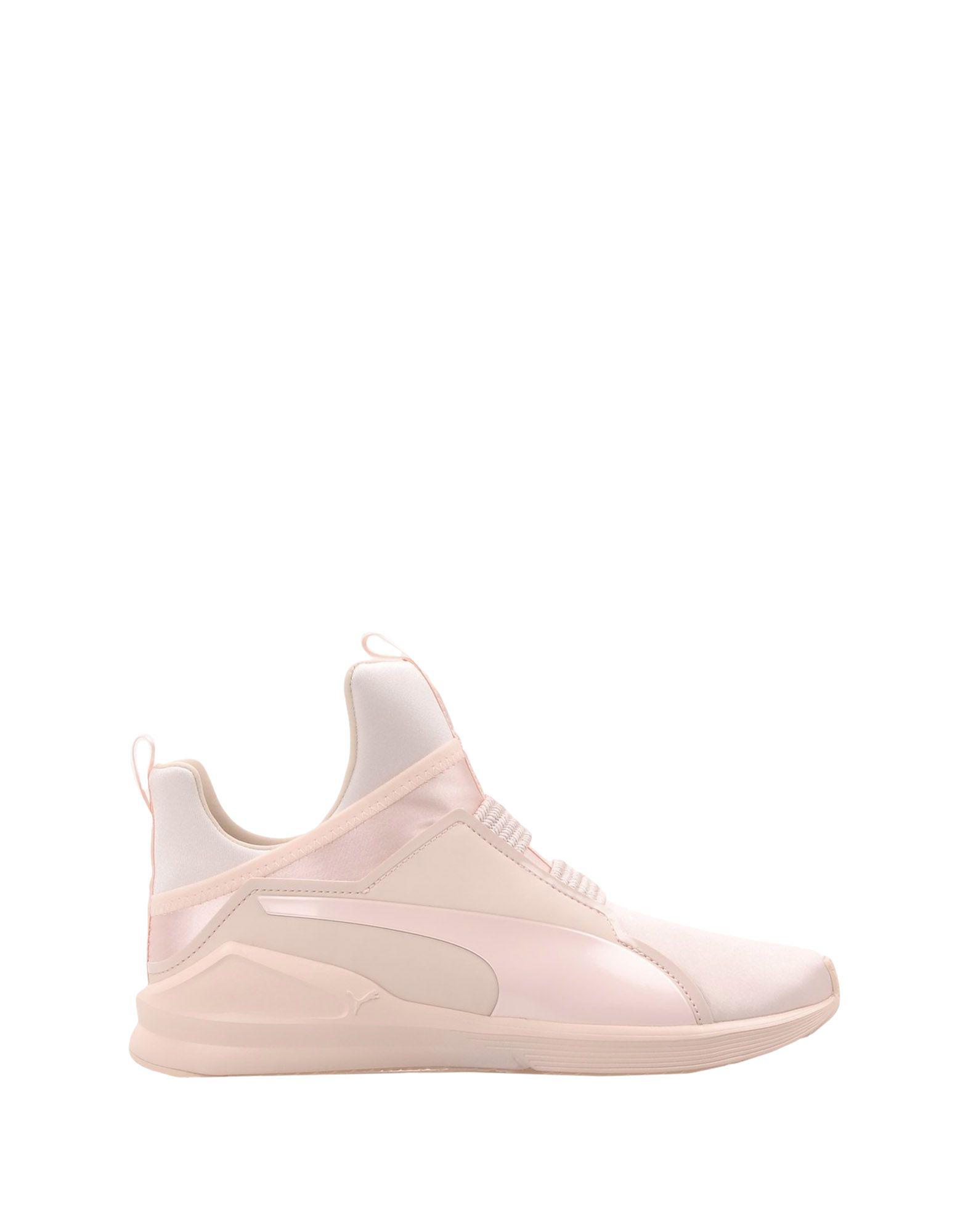 puma satin pink
