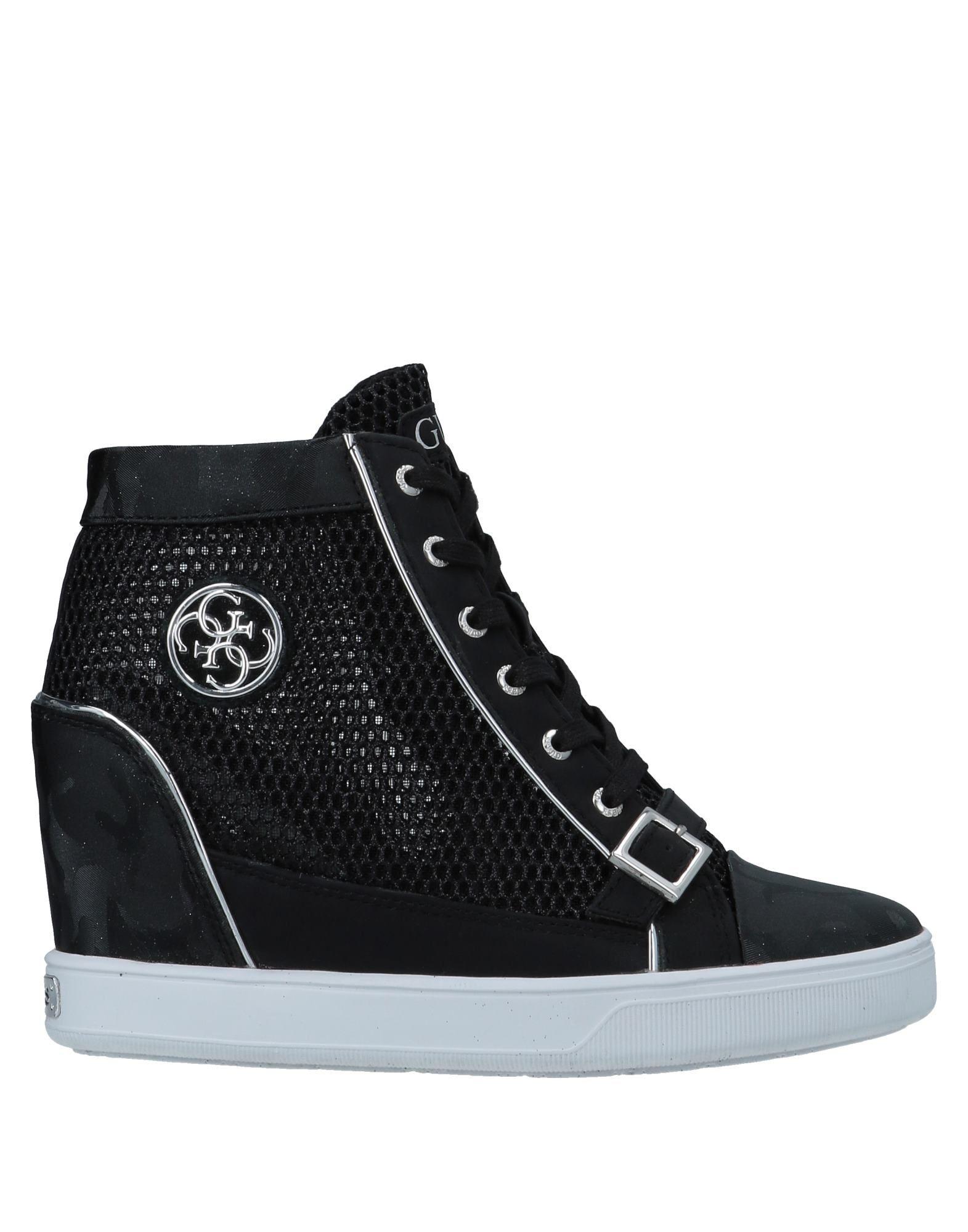 guess high top sneakers womens