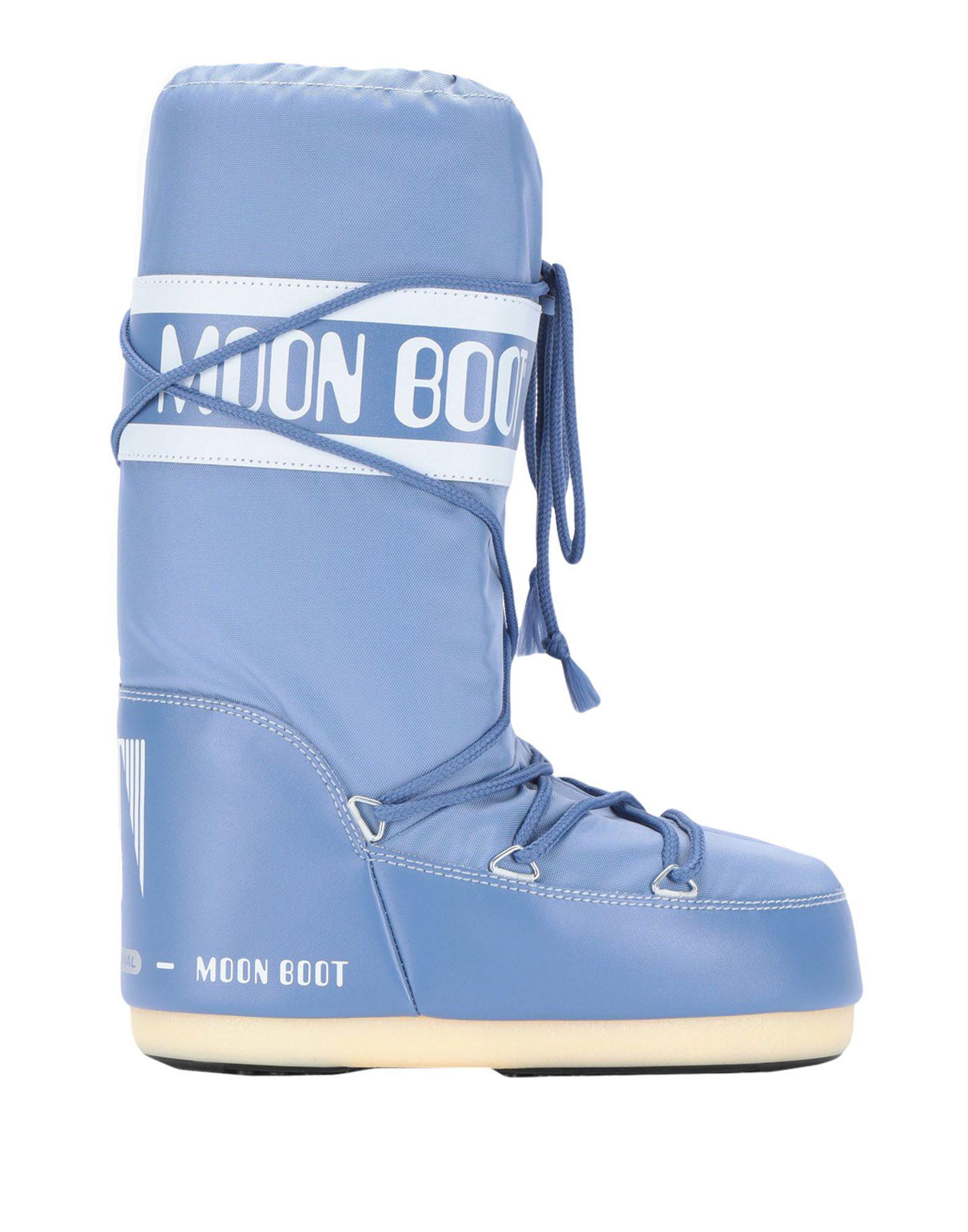 Moon Boot Ankle Boots in Blue | Lyst