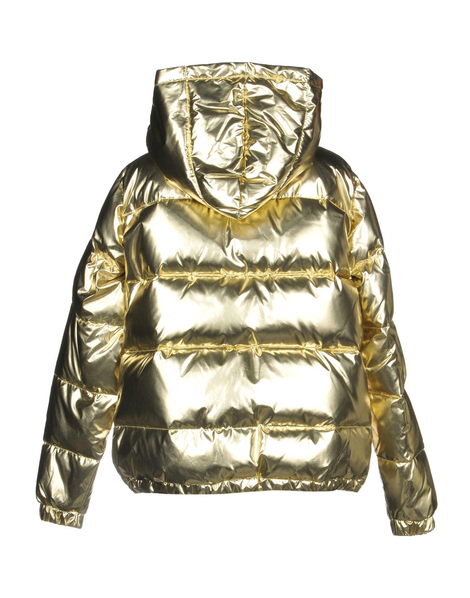 Liu Jo Goose Down Jacket in Gold (Metallic) | Lyst