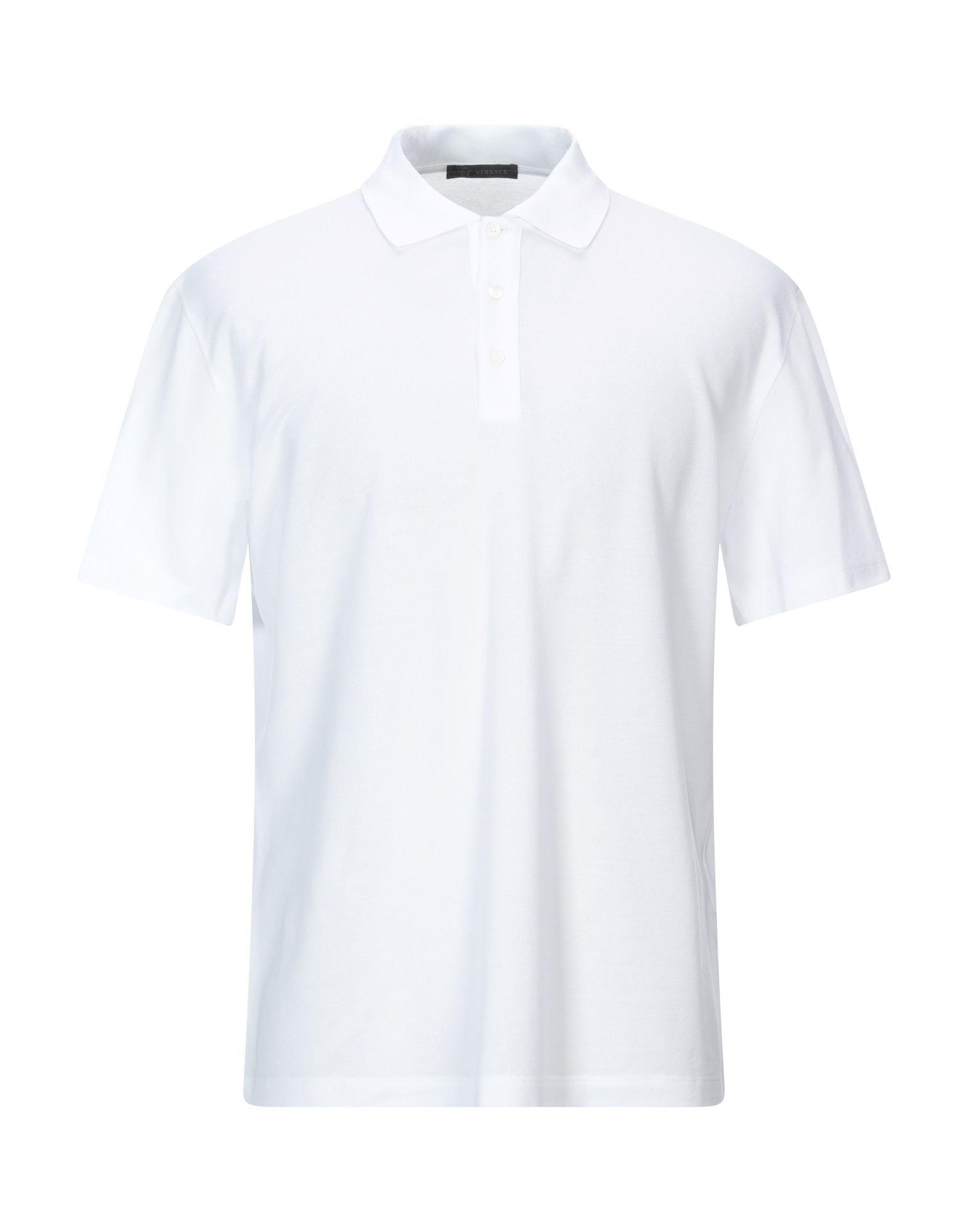 Versace Polo Shirt in White for Men Lyst