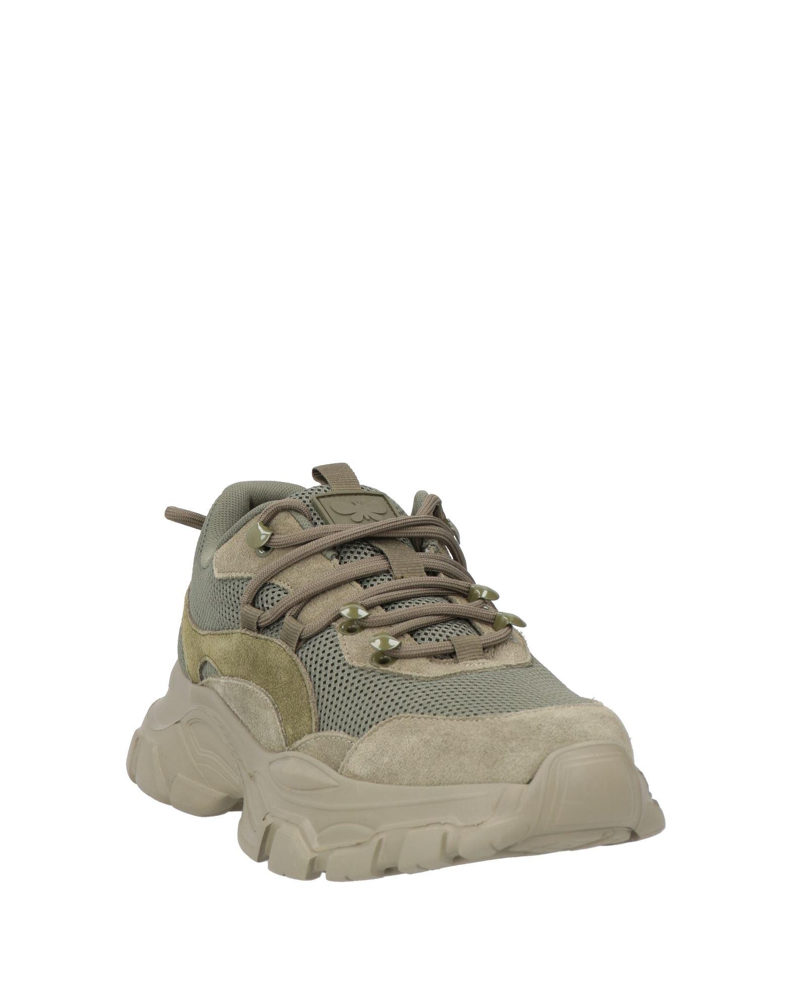 【Weekend Max Mara】ALBATRO レースアップ スニーカー Technical mesh running shoes, kaki | Weekend Max Mara