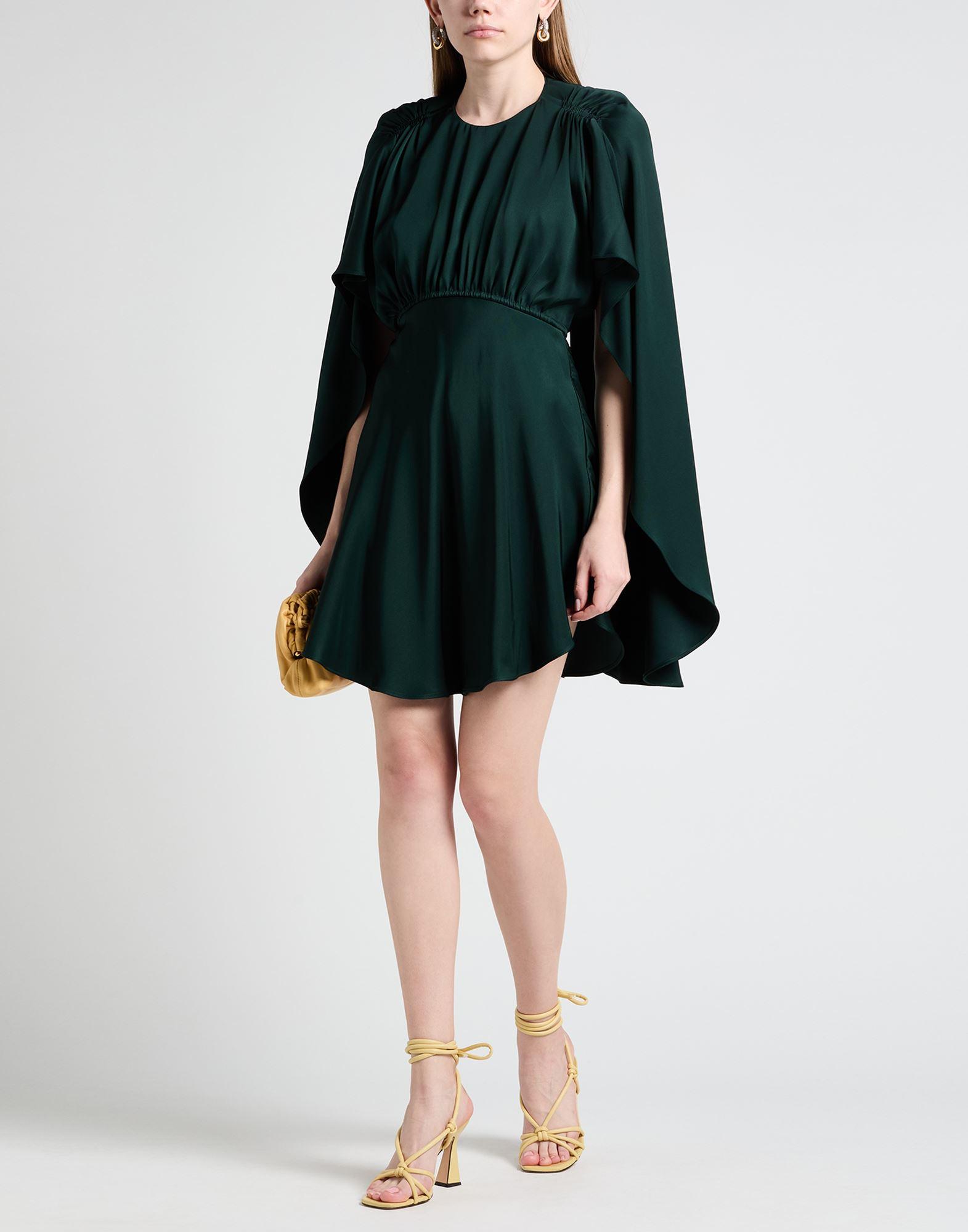 Mini Dress Zimmermann Emerald Green Dress ZIMMERMANN Eden Cape
