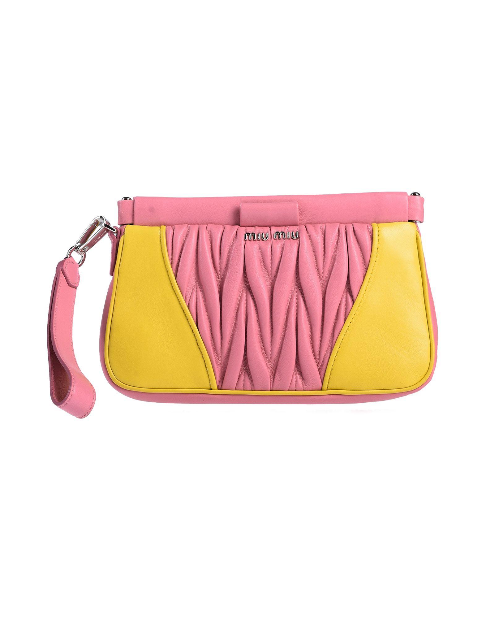 miu miu pink pouch